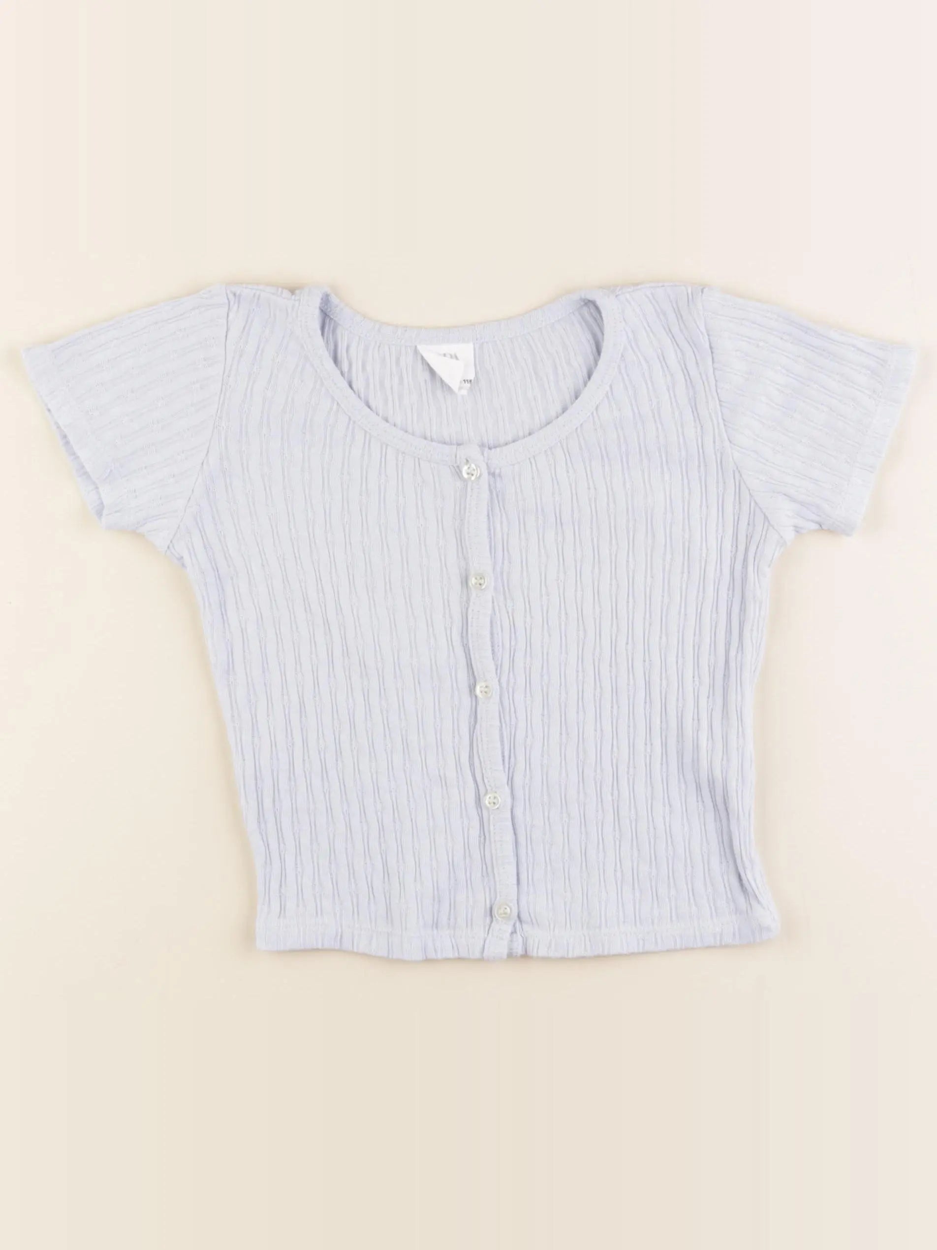 Zara - tee-shirt bleu - 6 ans