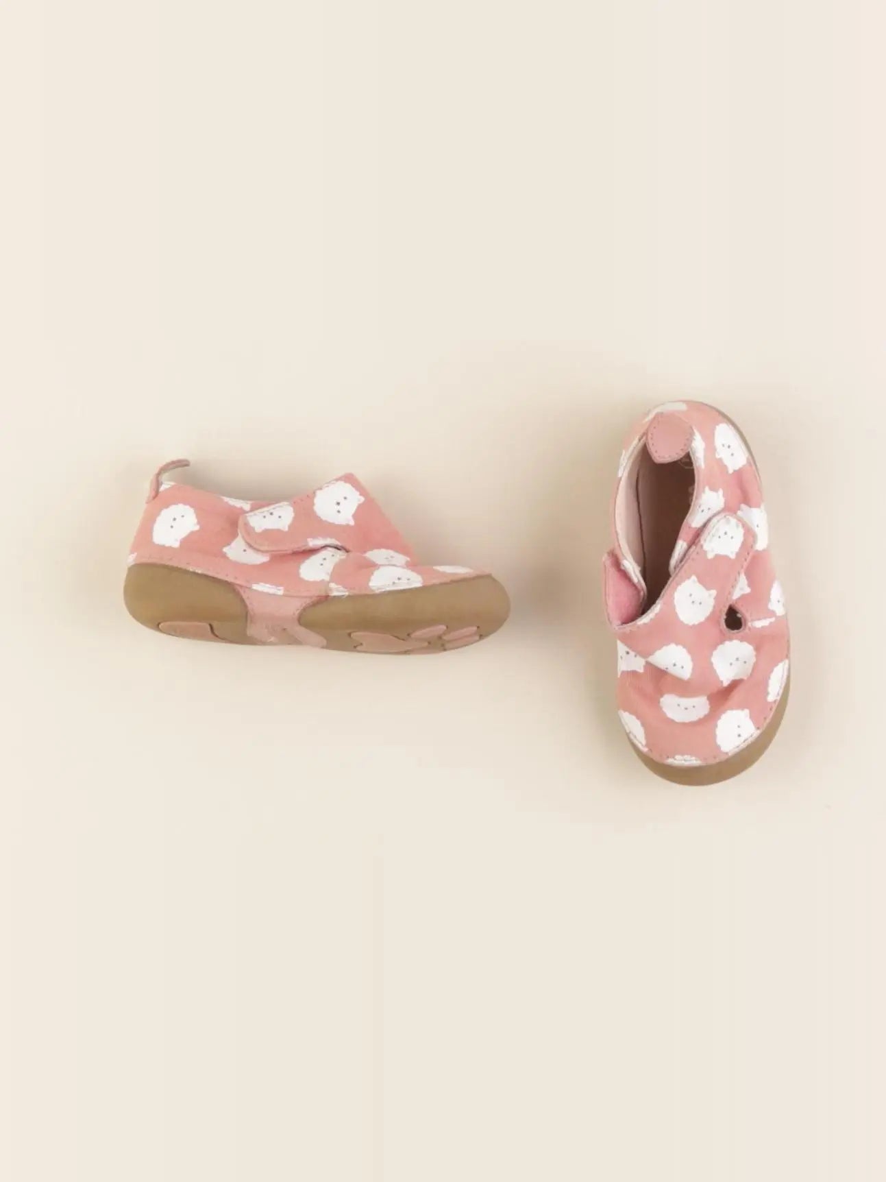 Vertbaudet - chaussons rose - pointure 20