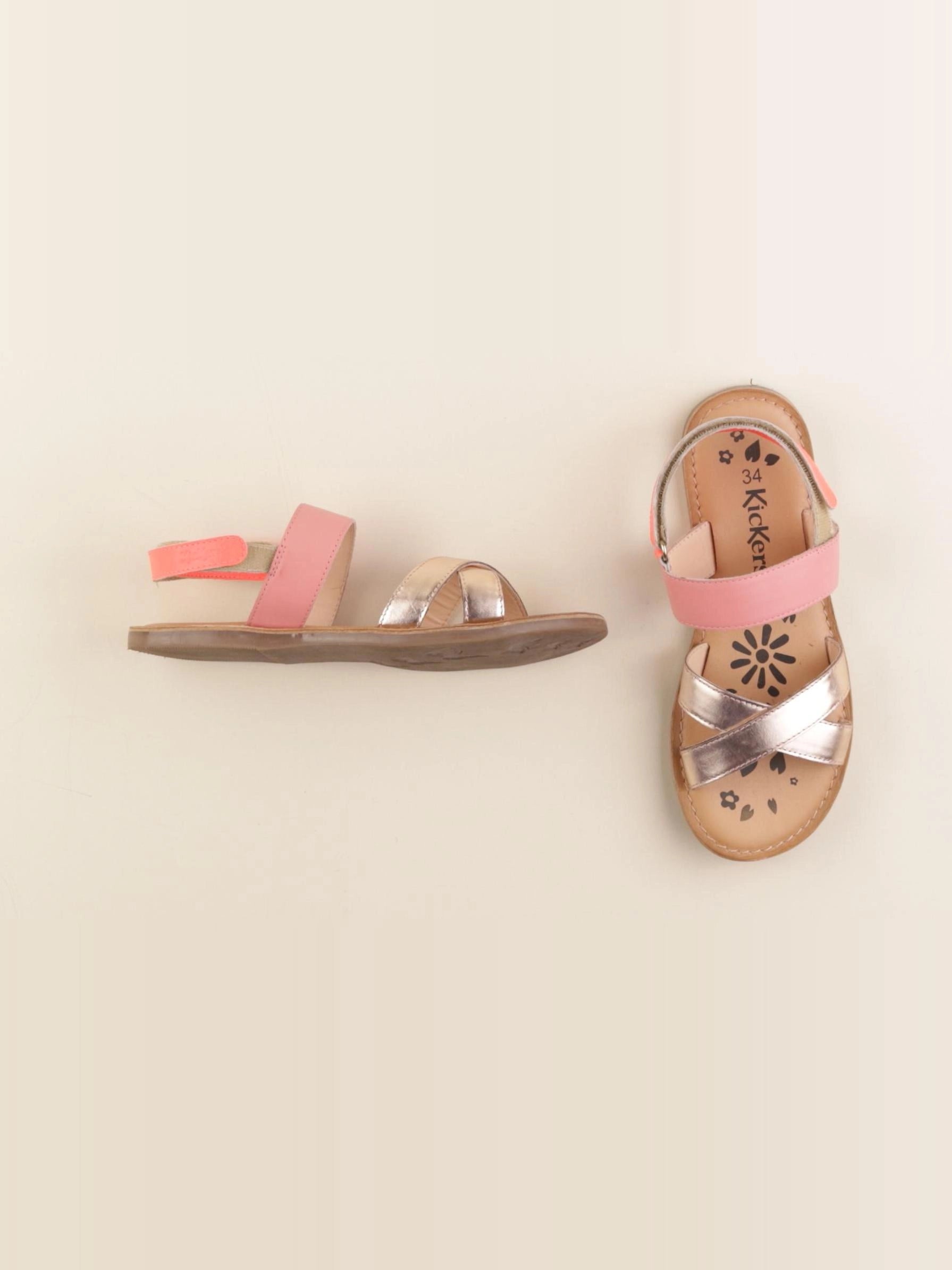 Kickers - sandales beige - pointure 34