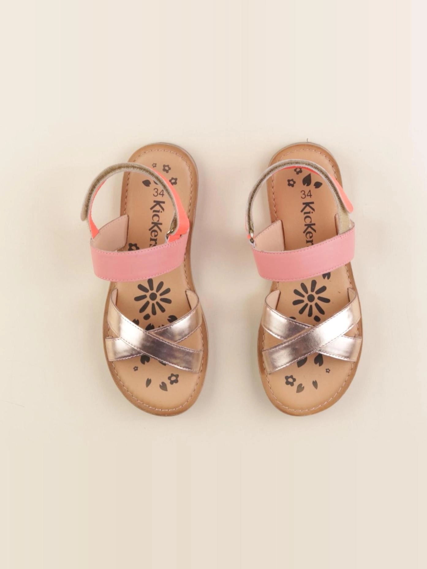 Kickers - sandales beige - pointure 34