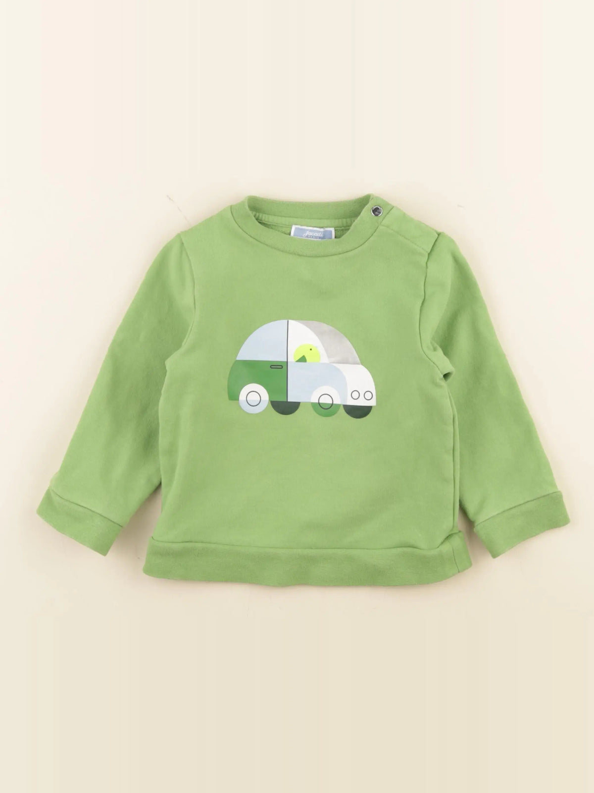 Jacadi - sweat vert - 24 mois
