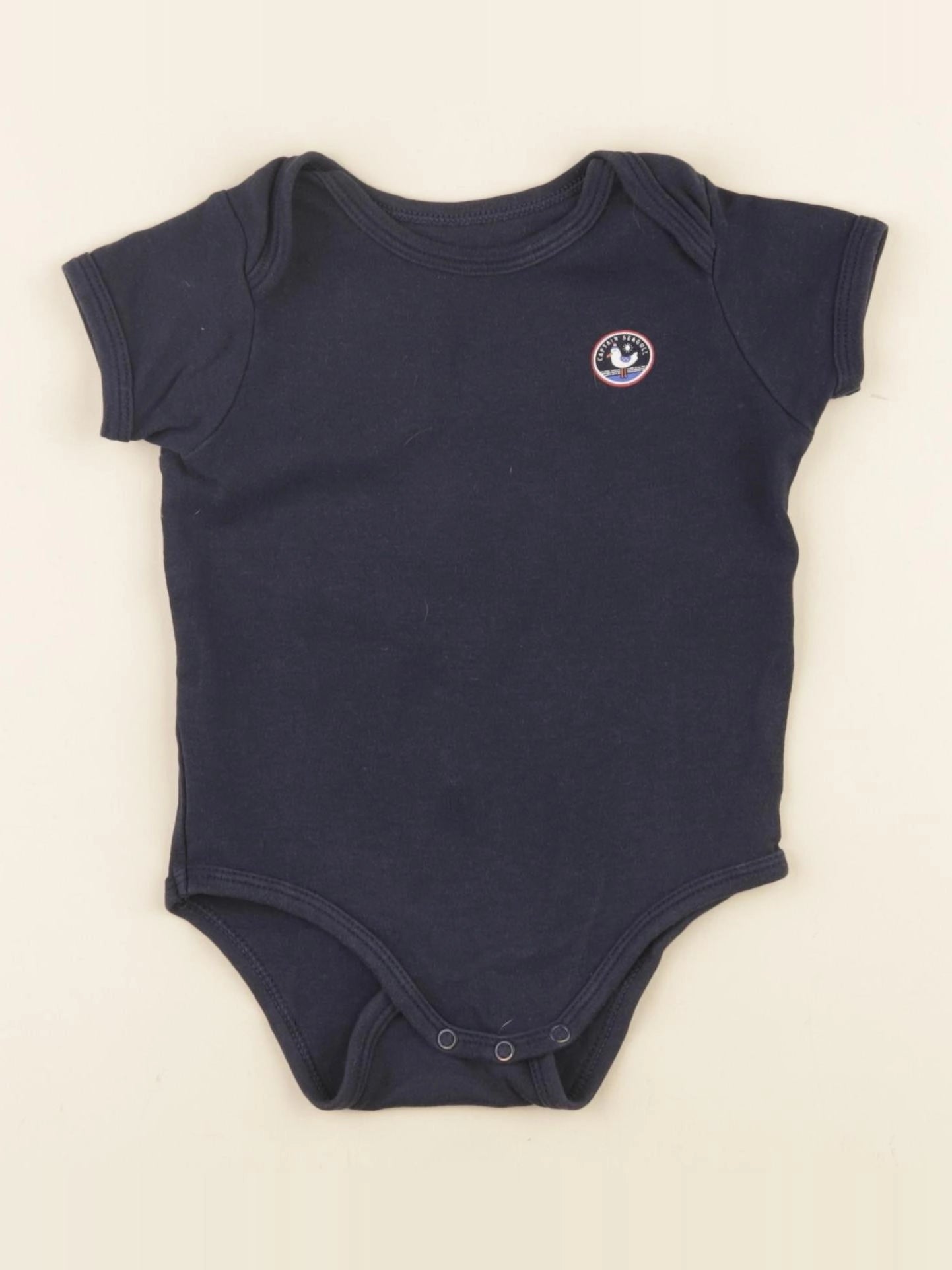 Vertbaudet - body bleu - 9 mois