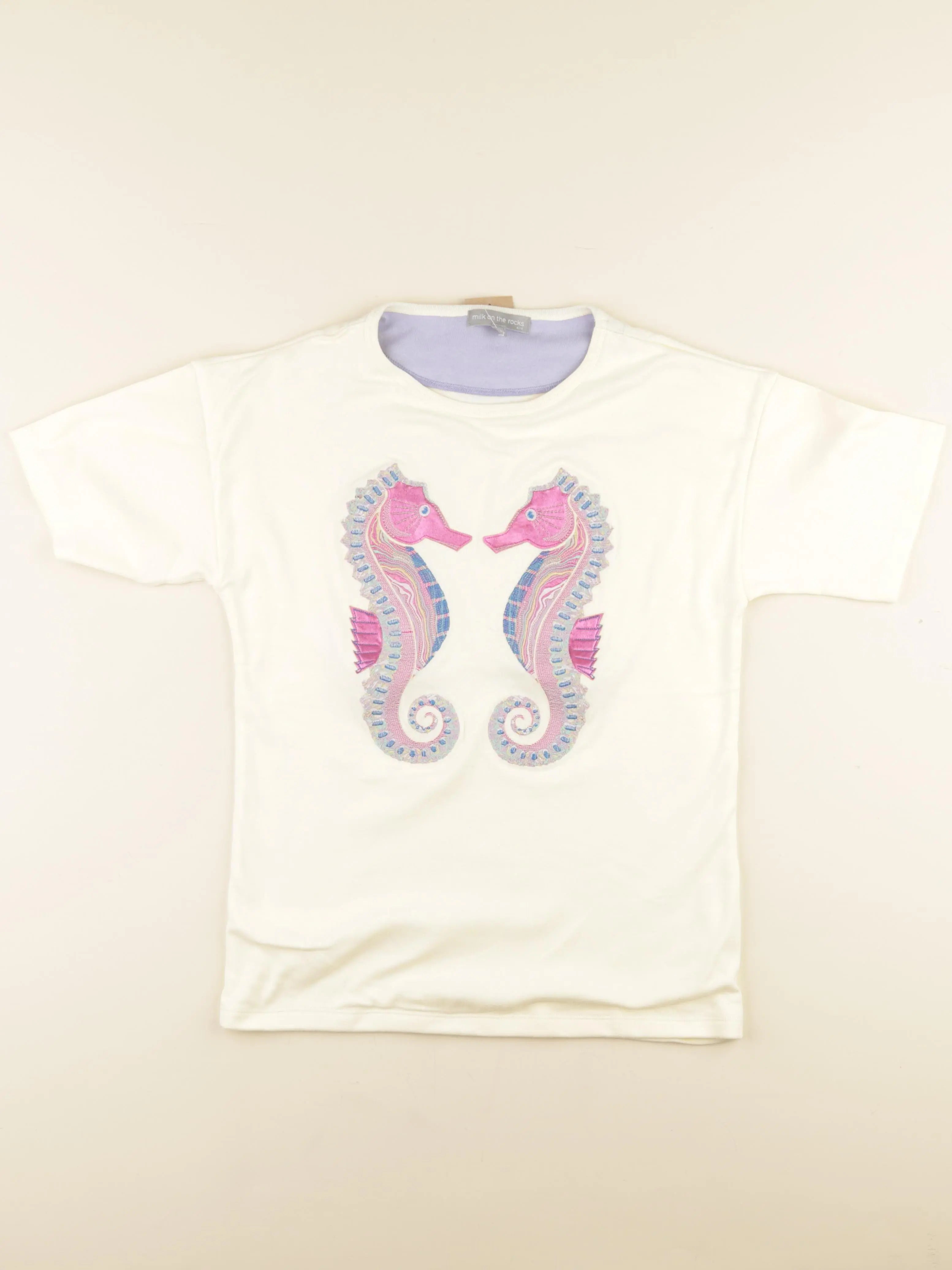 Milk on the rocks - tee-shirt jaune - 14 ans