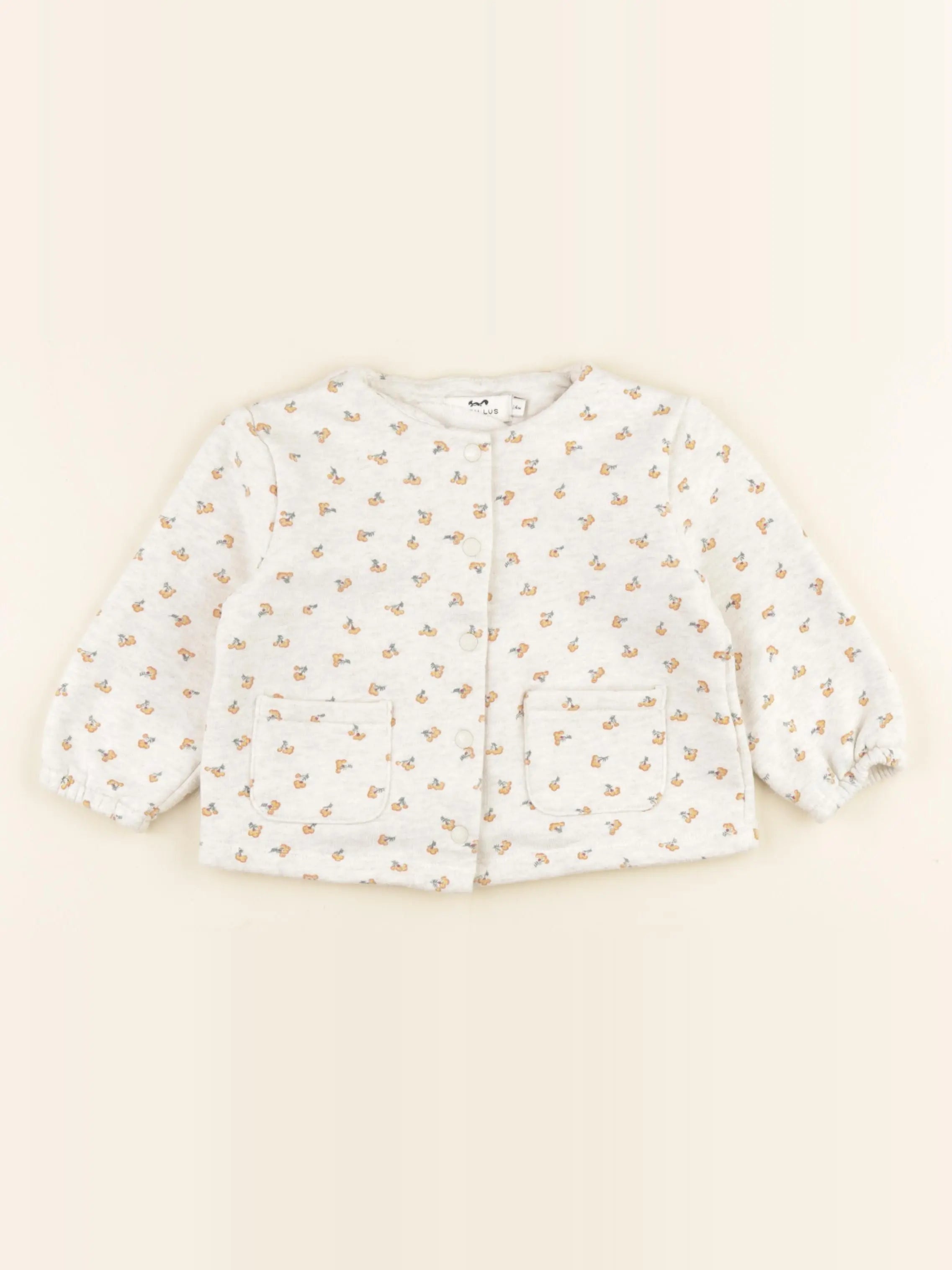 Cyrillus - sweat multicolore - 24 mois