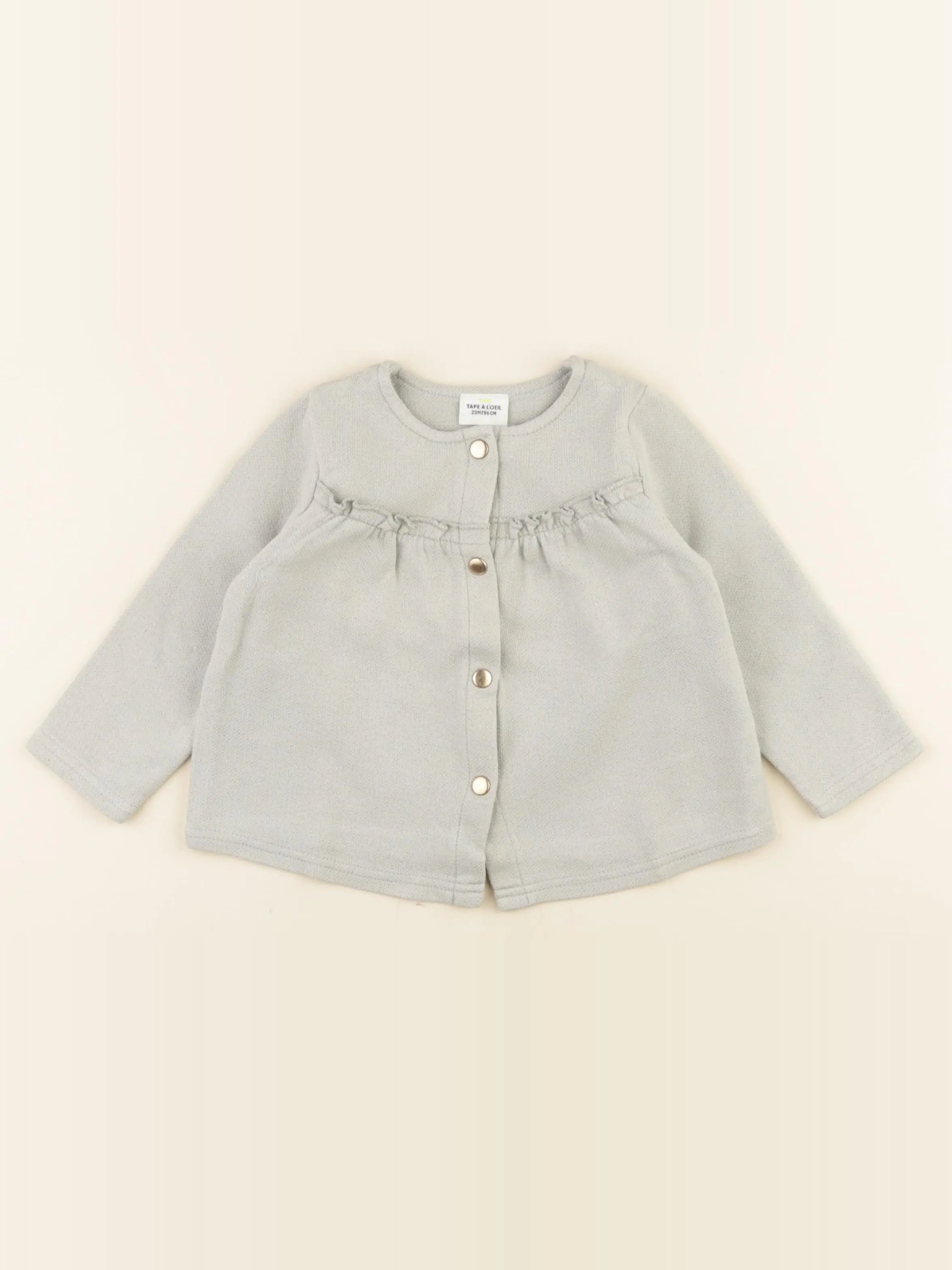 Tape à l'oeil - sweat vert - 24 mois