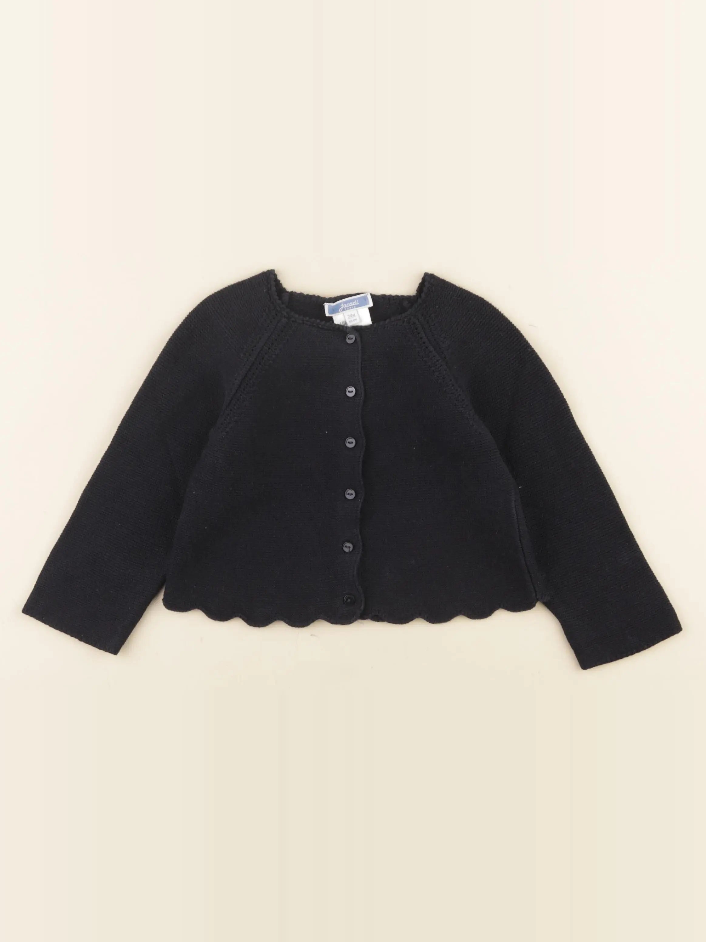 Jacadi - gilet bleu - 24 mois