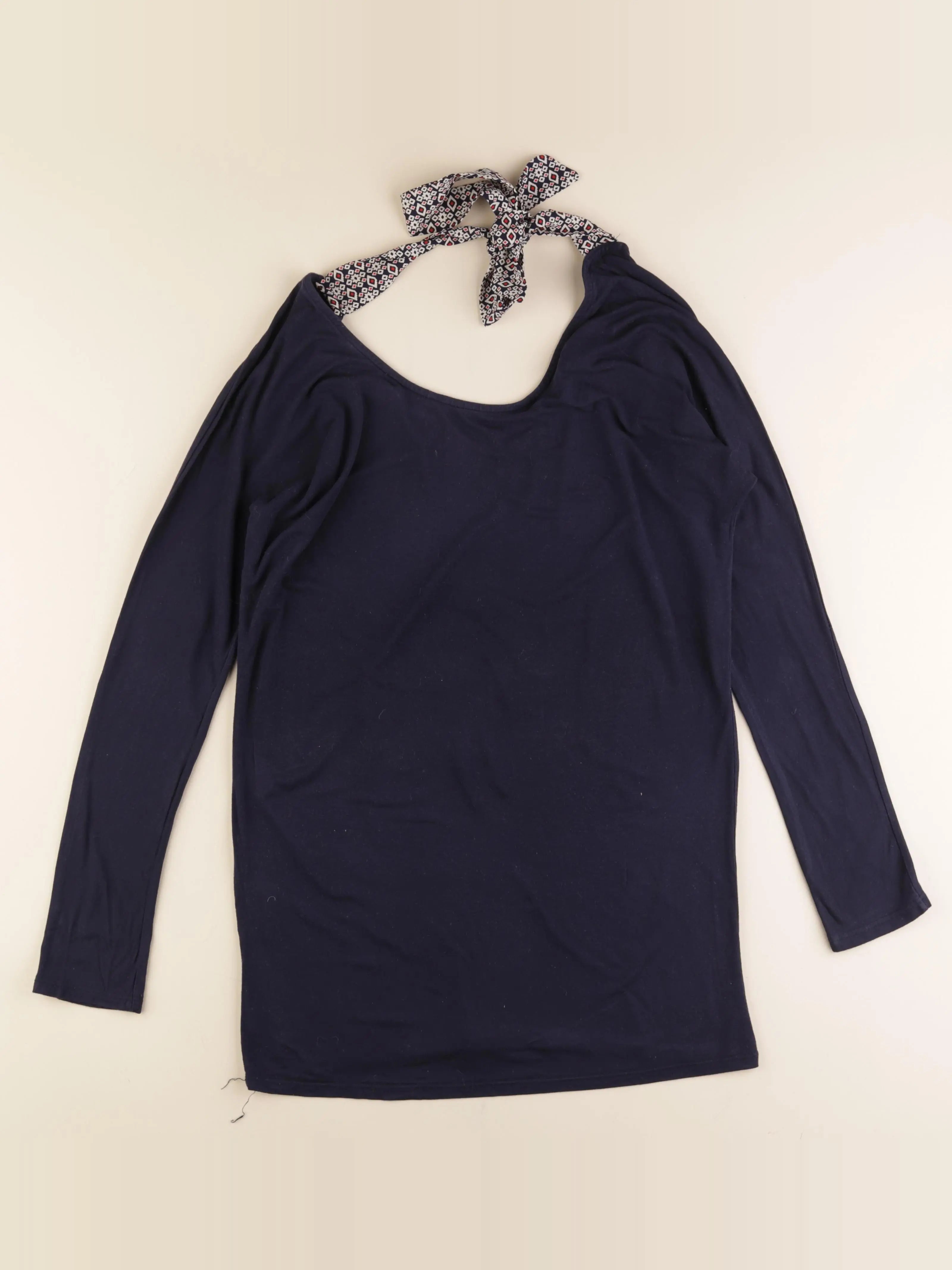 Envie de fraise - tee-shirt grossesse bleu - 38 à 40