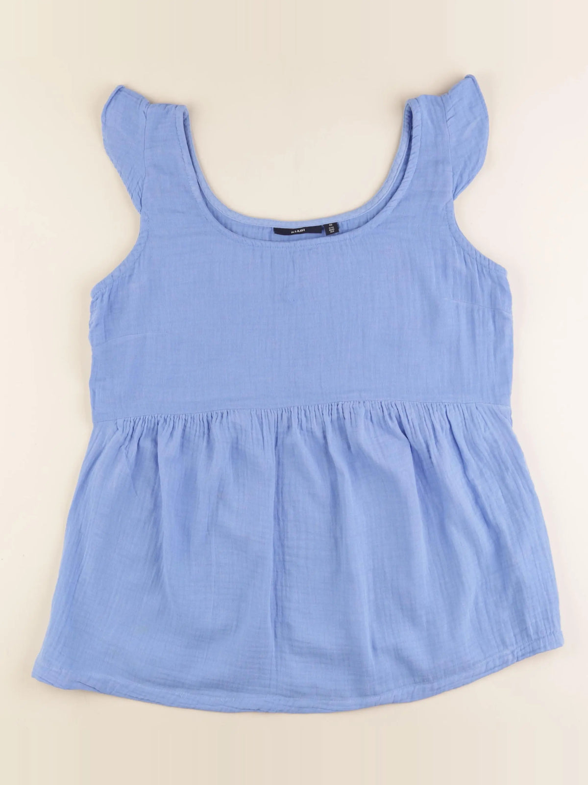 Kiabi - blouse grossesse bleu - 40