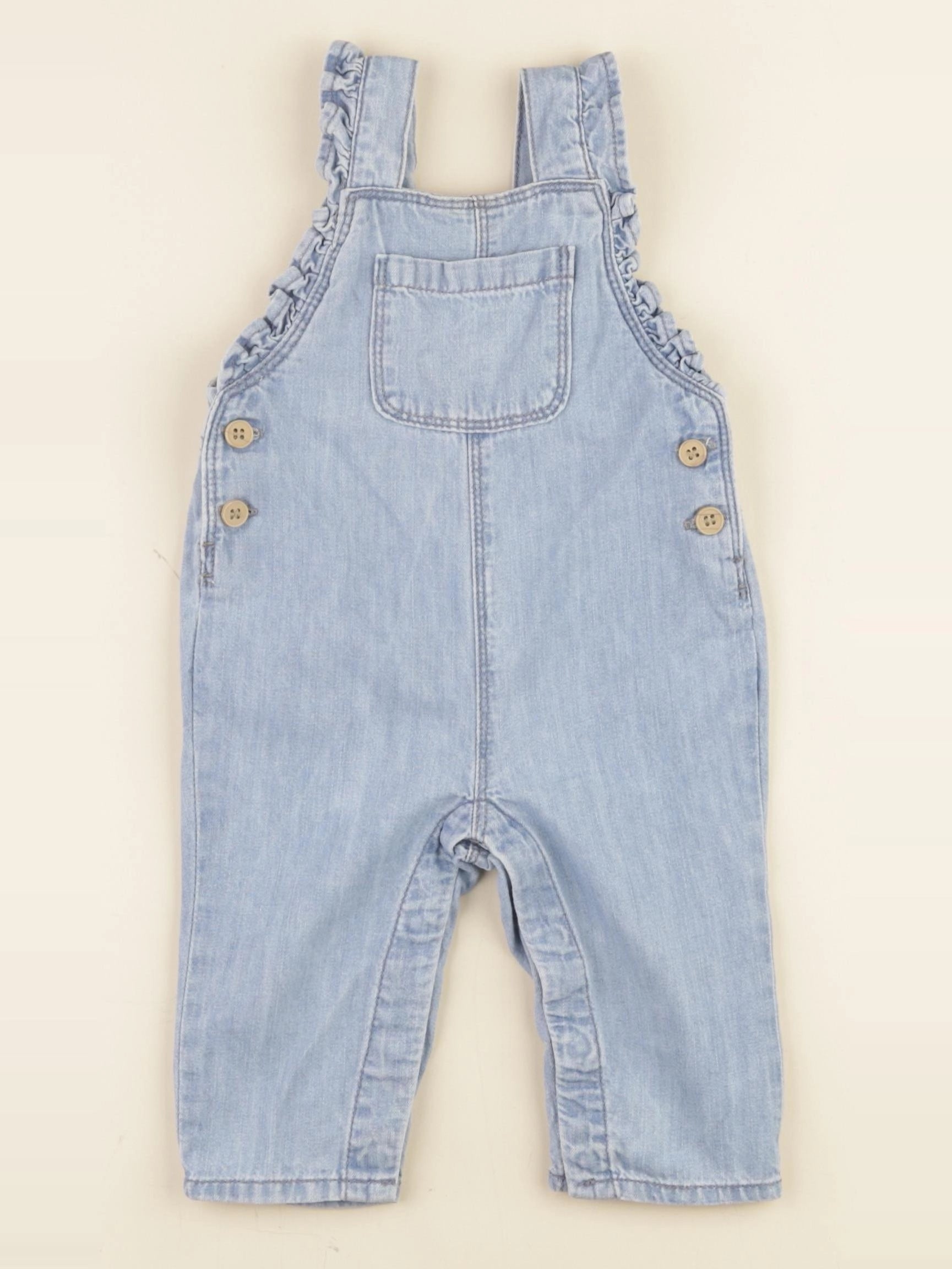 Boutchou - salopette bleu - 6 mois