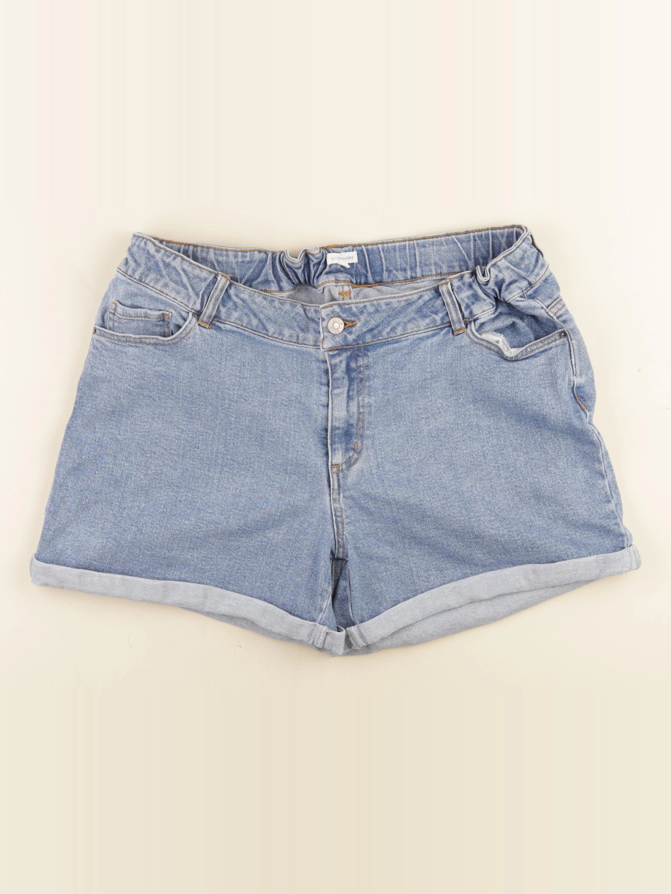 Vertbaudet - short grossesse bleu - 42