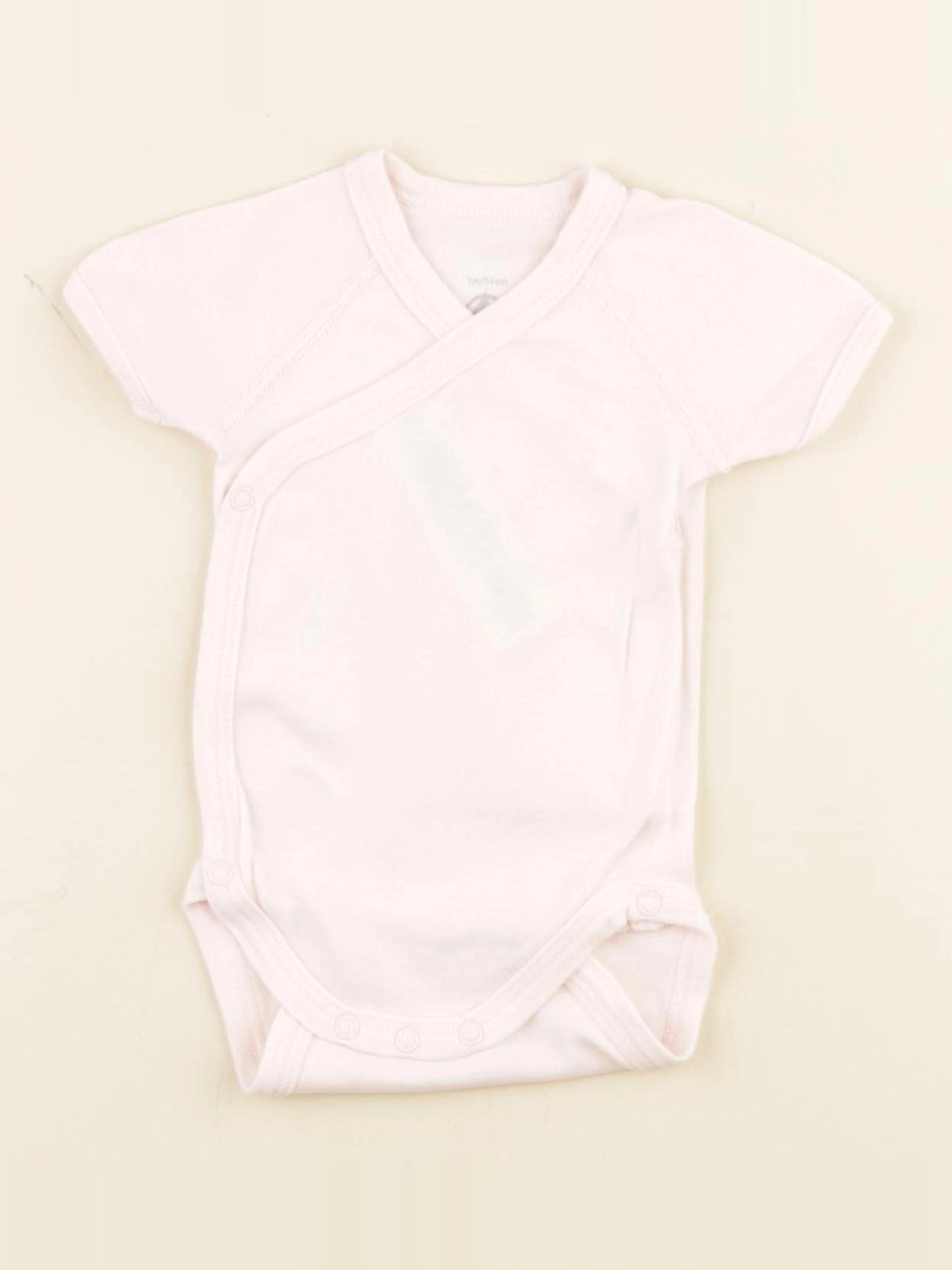 Petit Bateau - body rose - 1 mois