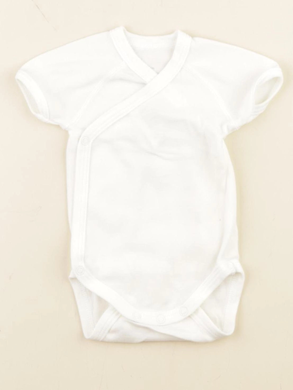 Petit Bateau - body blanc - 1 mois