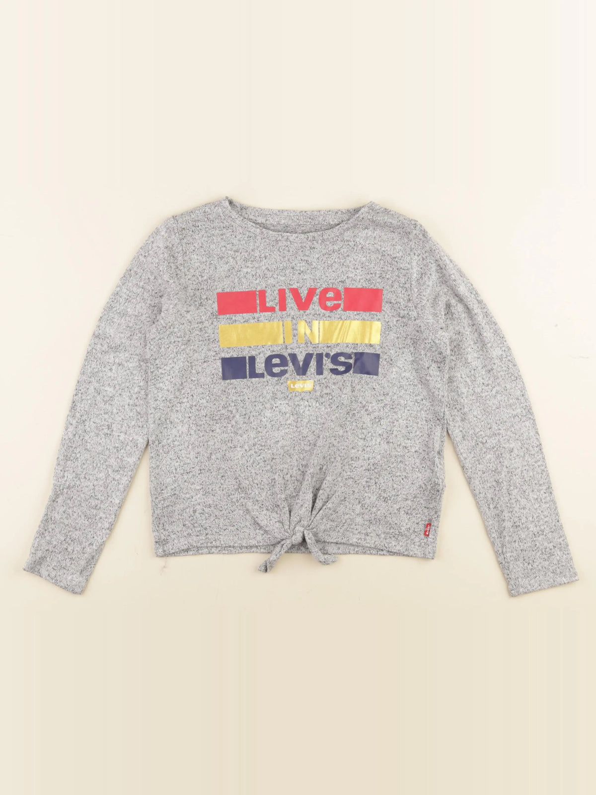 Levi's - tee-shirt gris - 8 ans
