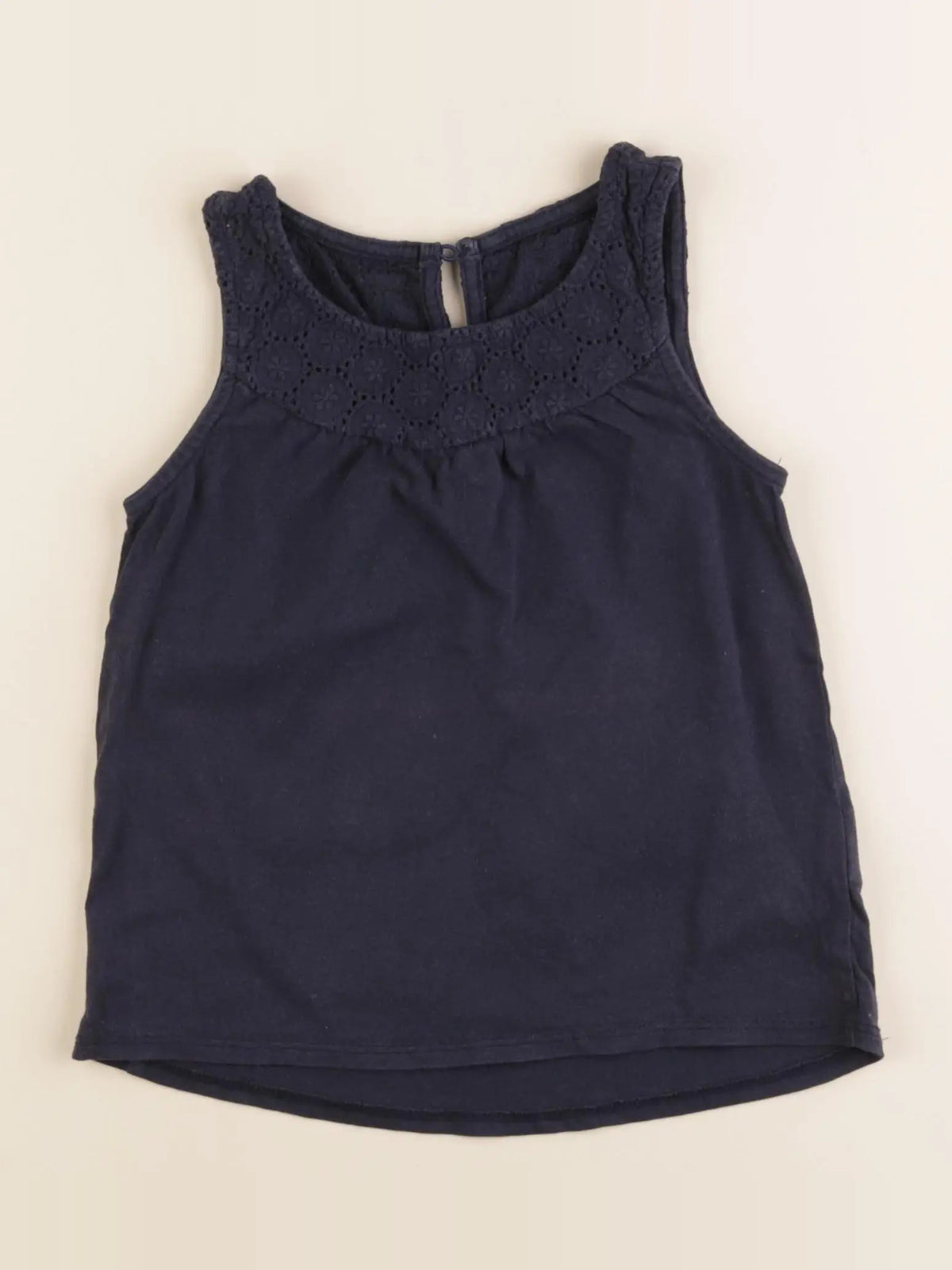 Vertbaudet - débardeur bleu - 6 ans