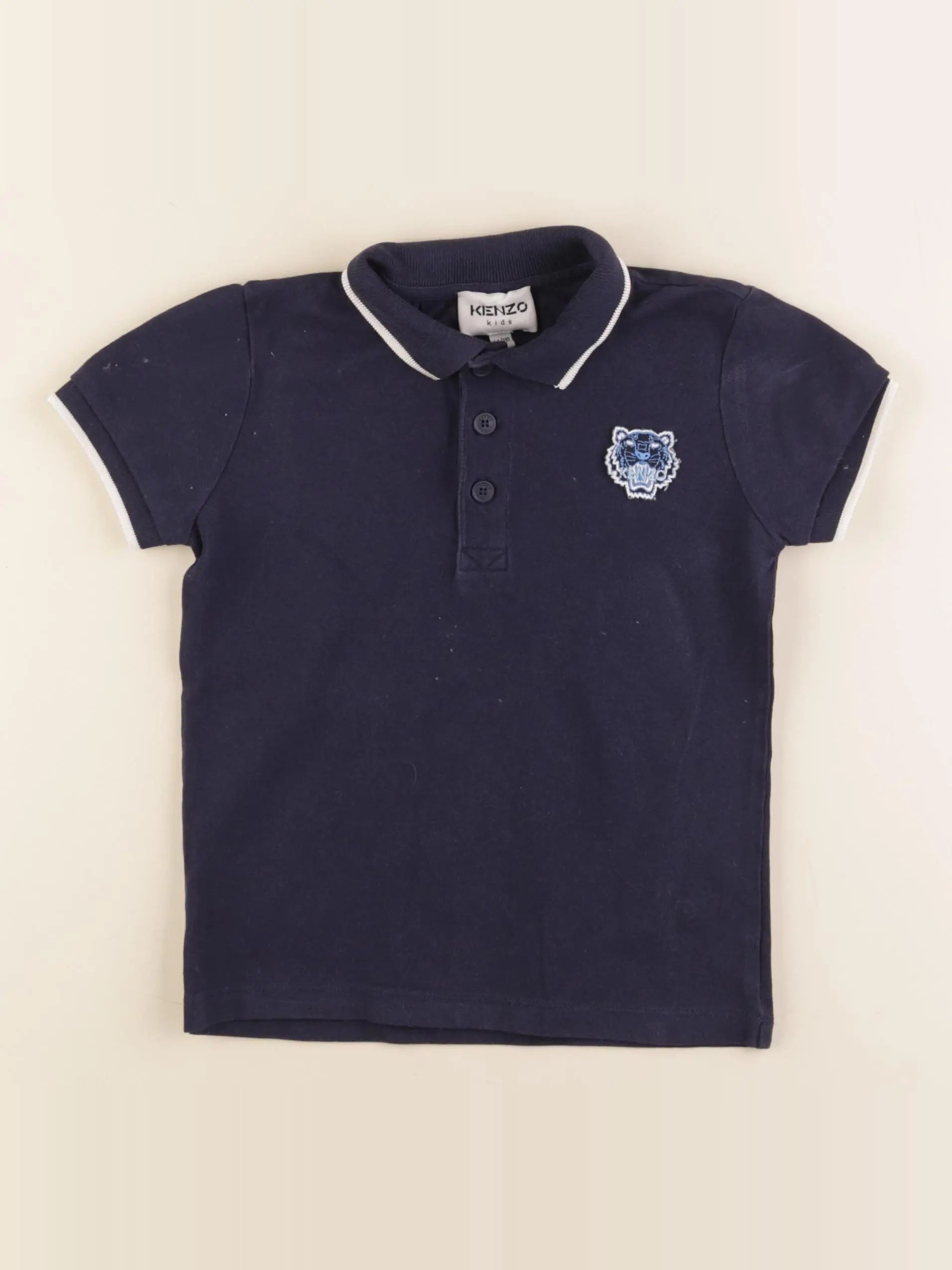 Kenzo - polo bleu - 5 ans