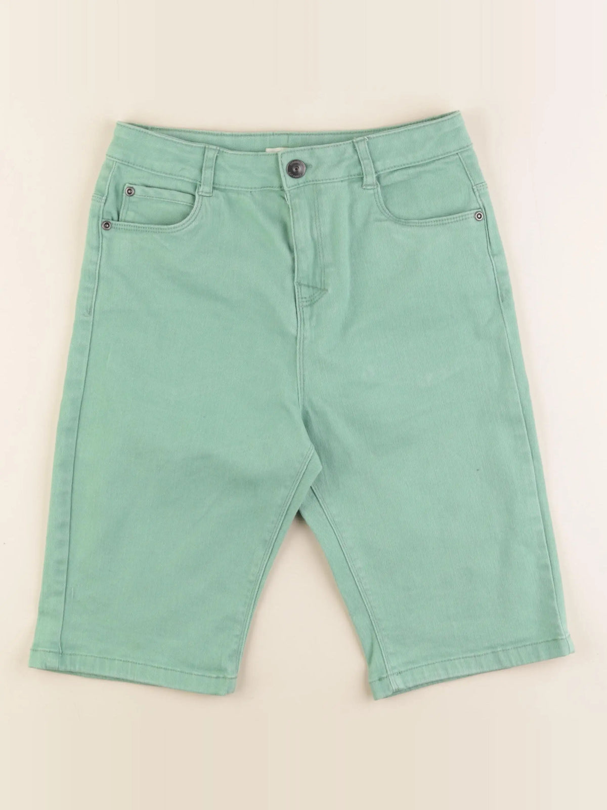 Vertbaudet - short vert - 12 ans