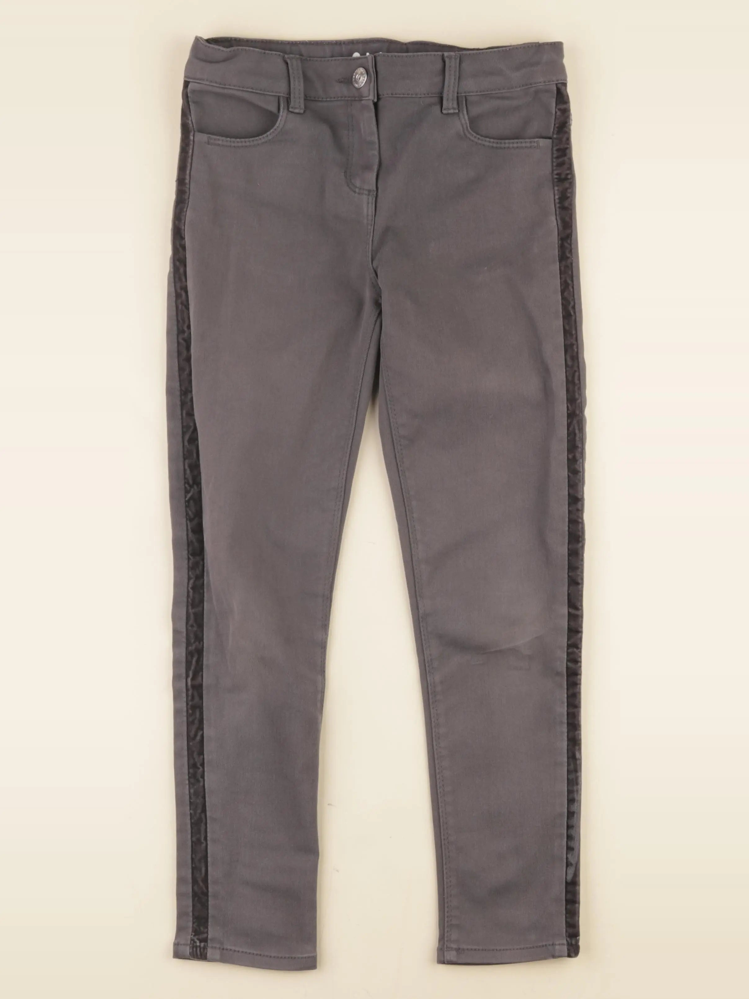 Vertbaudet - pantalon gris - 9 ans