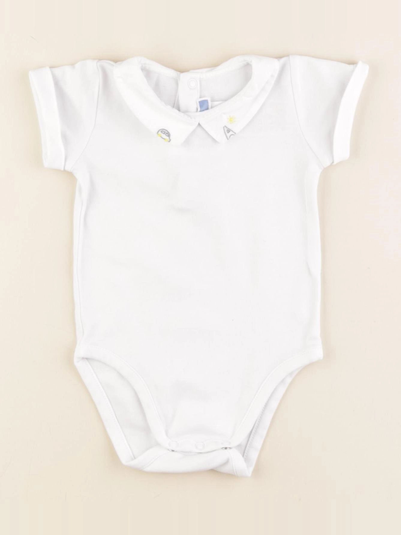 Jacadi - body blanc - 12 mois