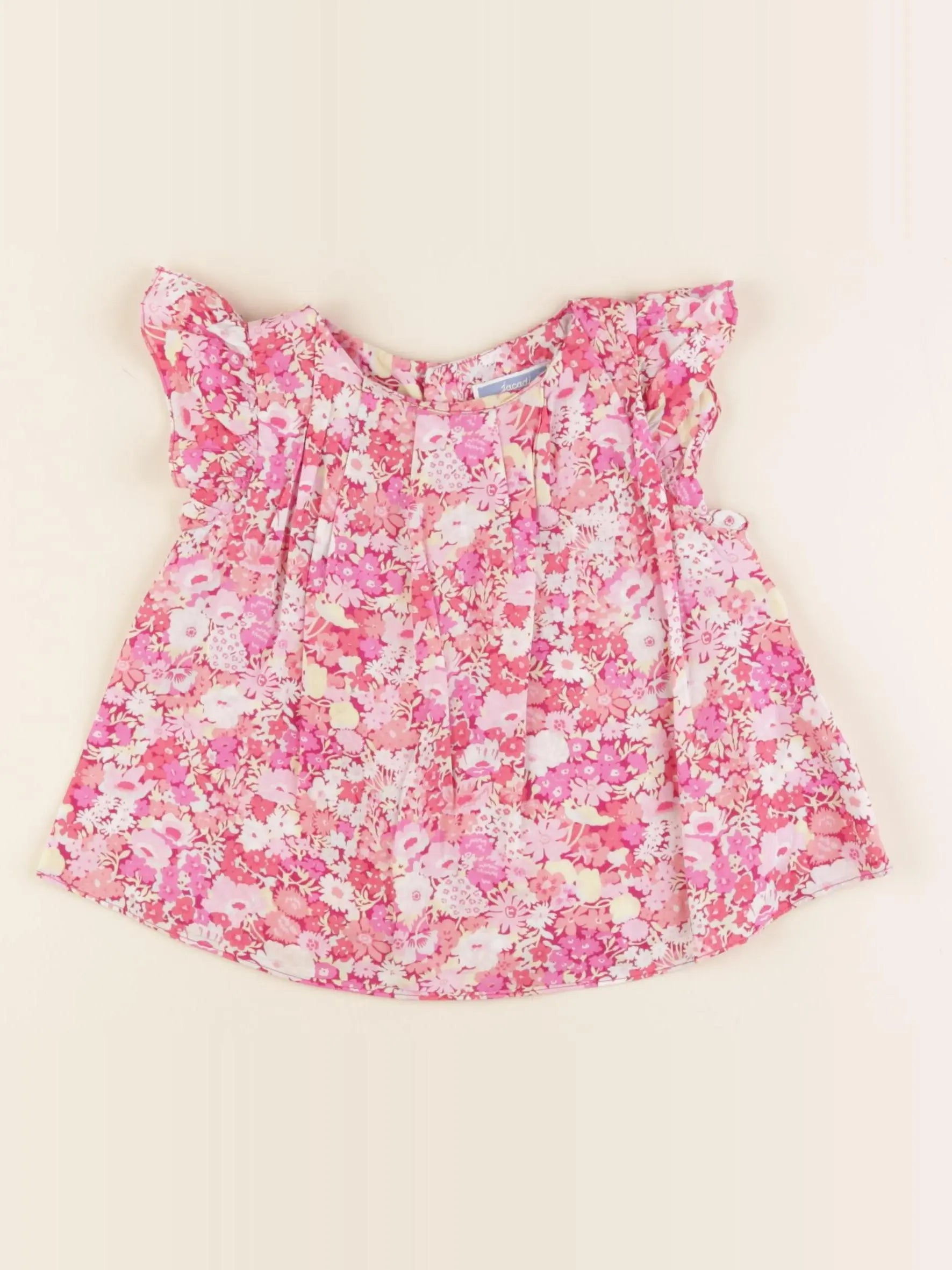 Jacadi - blouse liberty rose - 18 mois