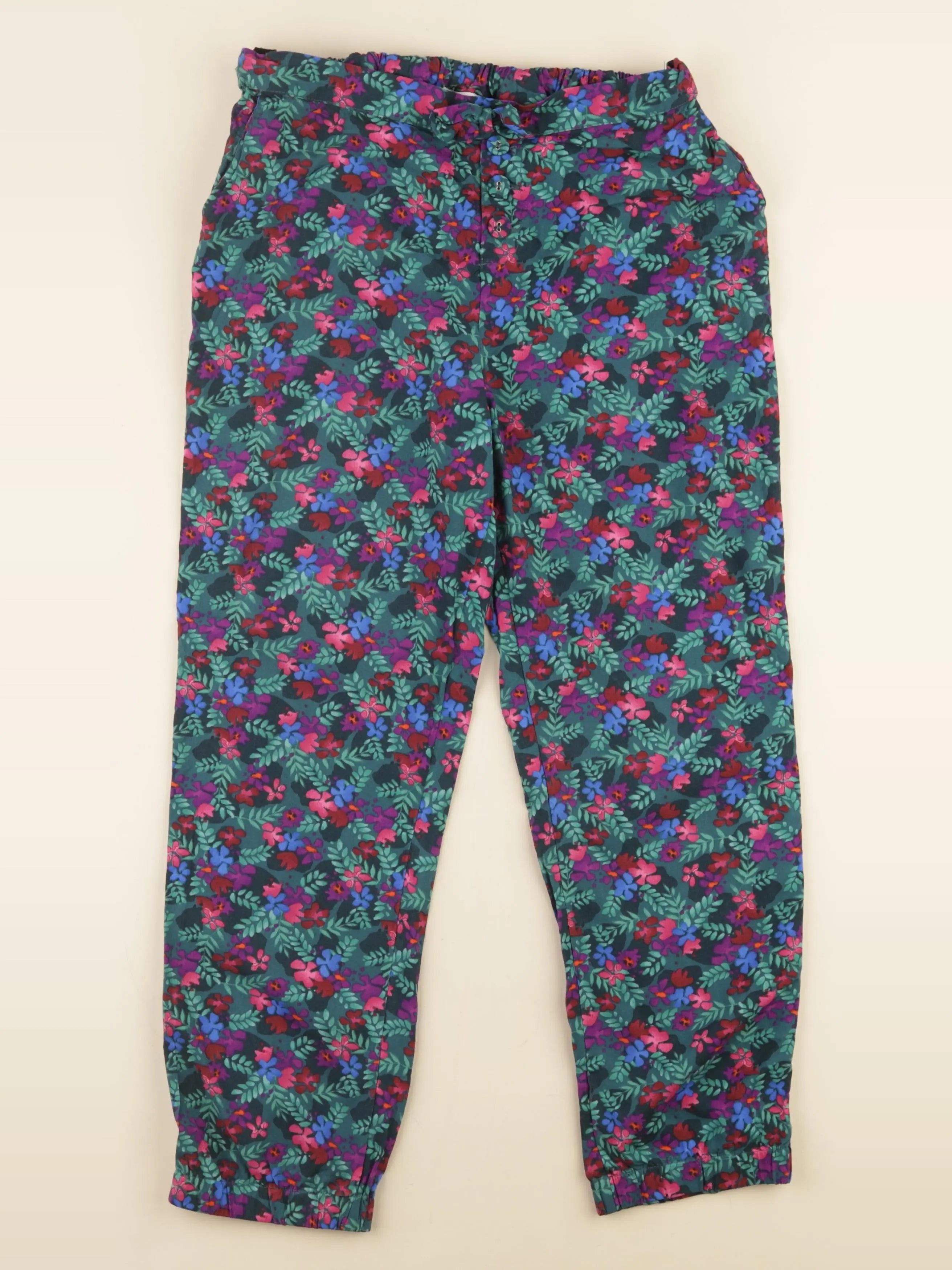 Vertbaudet - pantalon multicolore - 13/14 ans