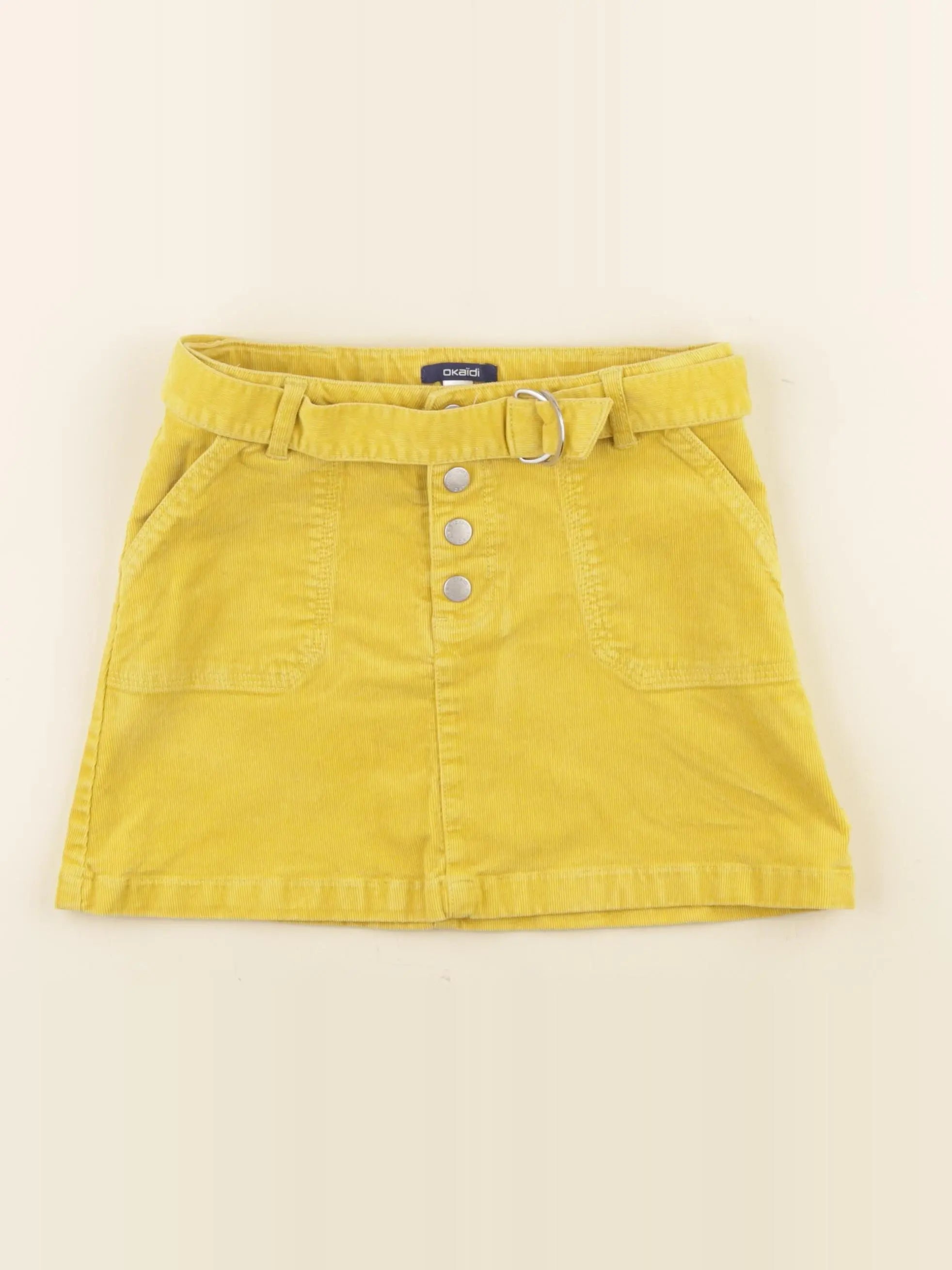 Okaidi - jupe jaune - 8 ans