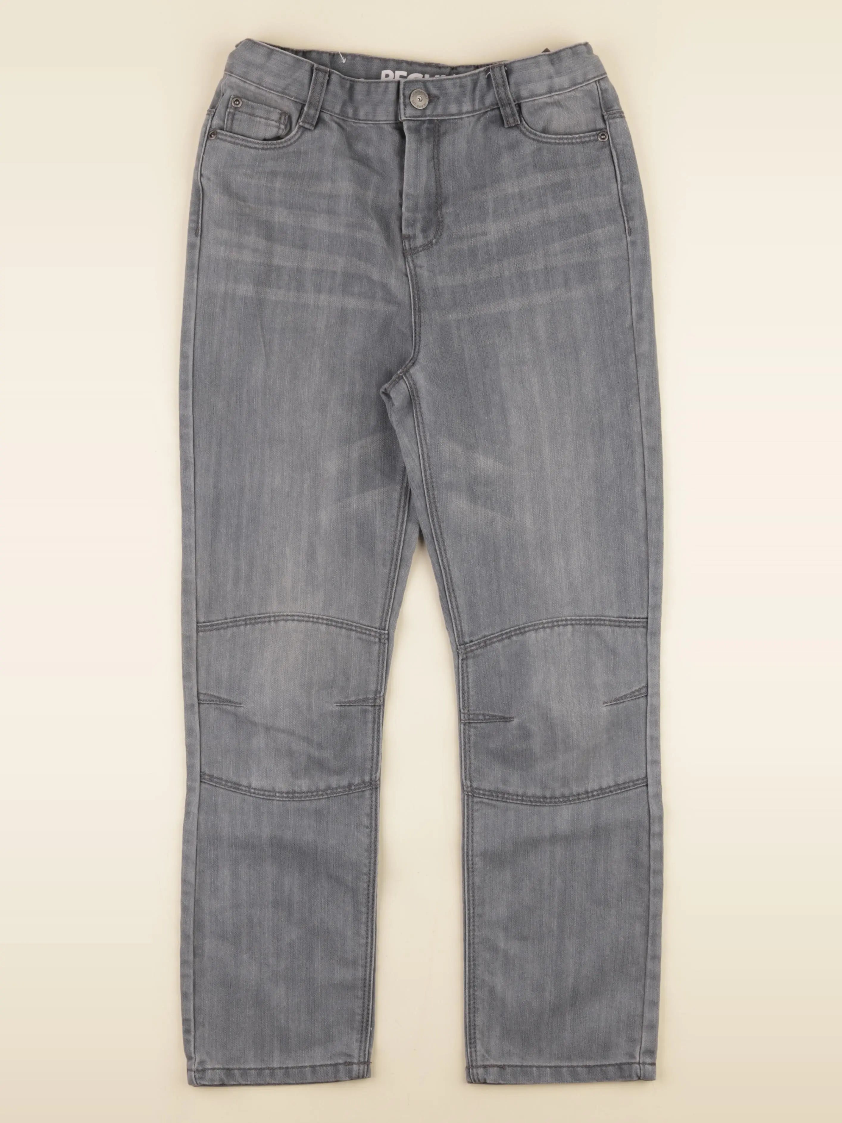 Vertbaudet - jean gris - 12 ans