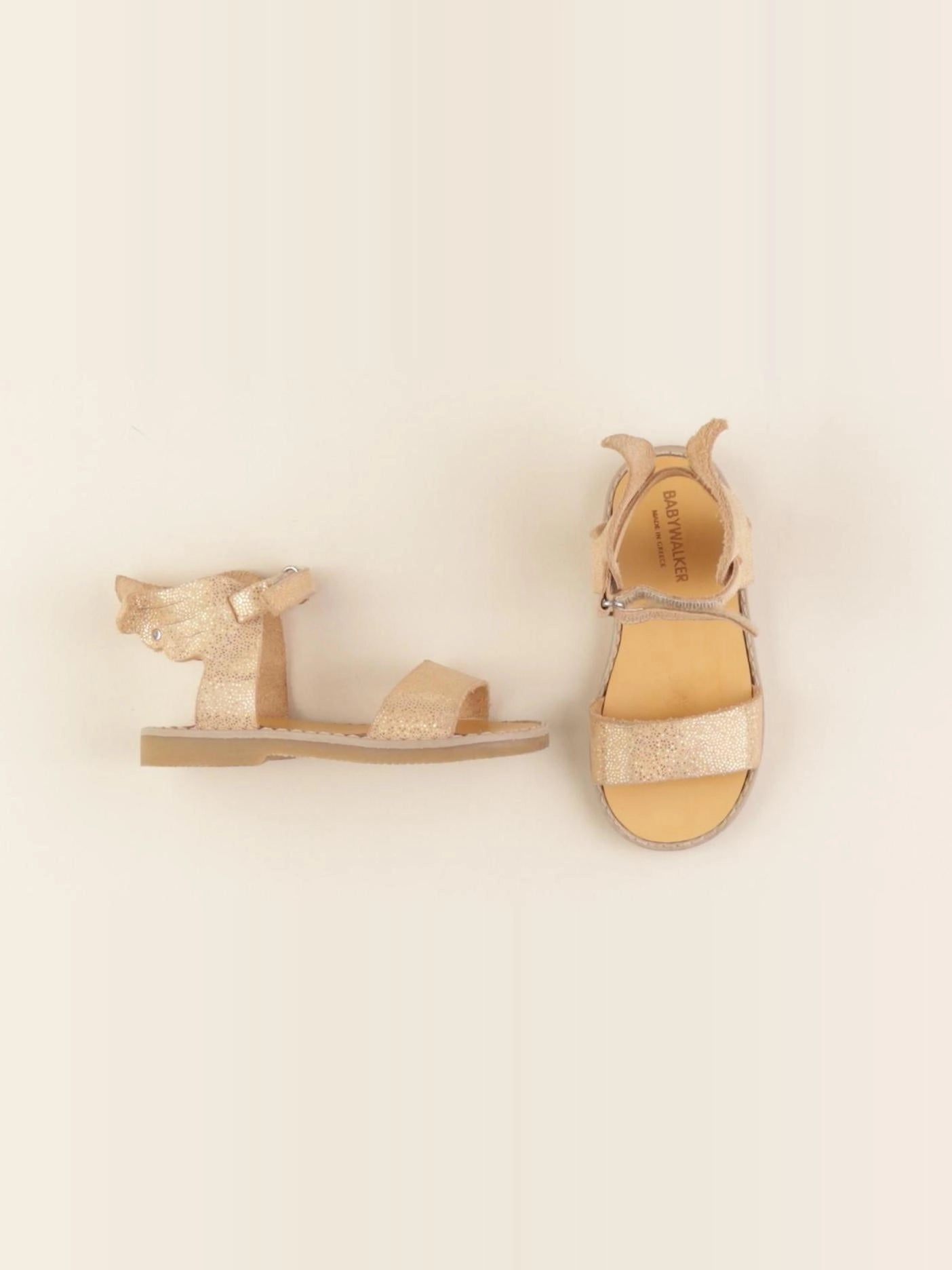 Babywalker - sandales or - pointure 22