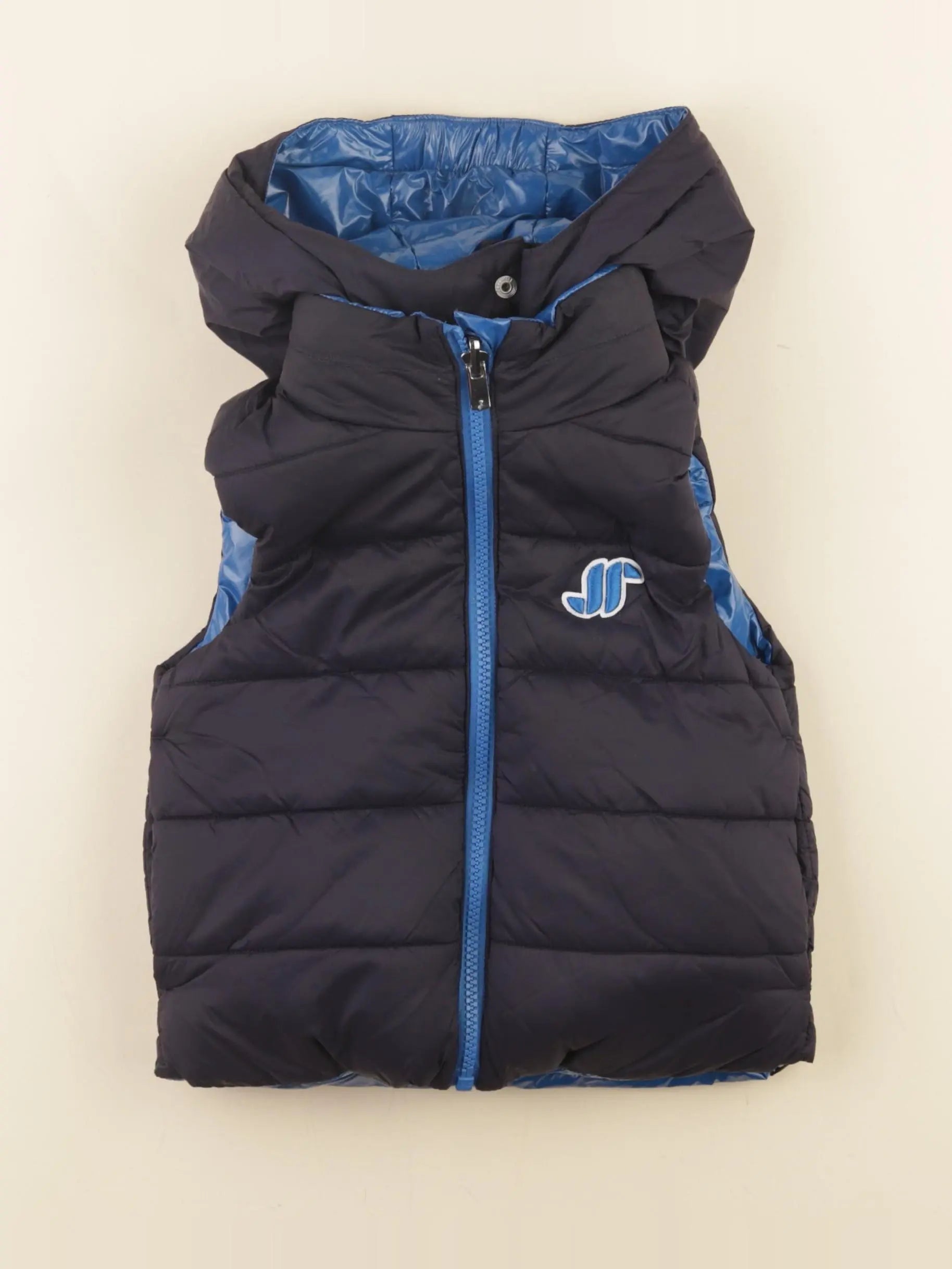 Jacadi - doudoune réversible bleu - 3 ans