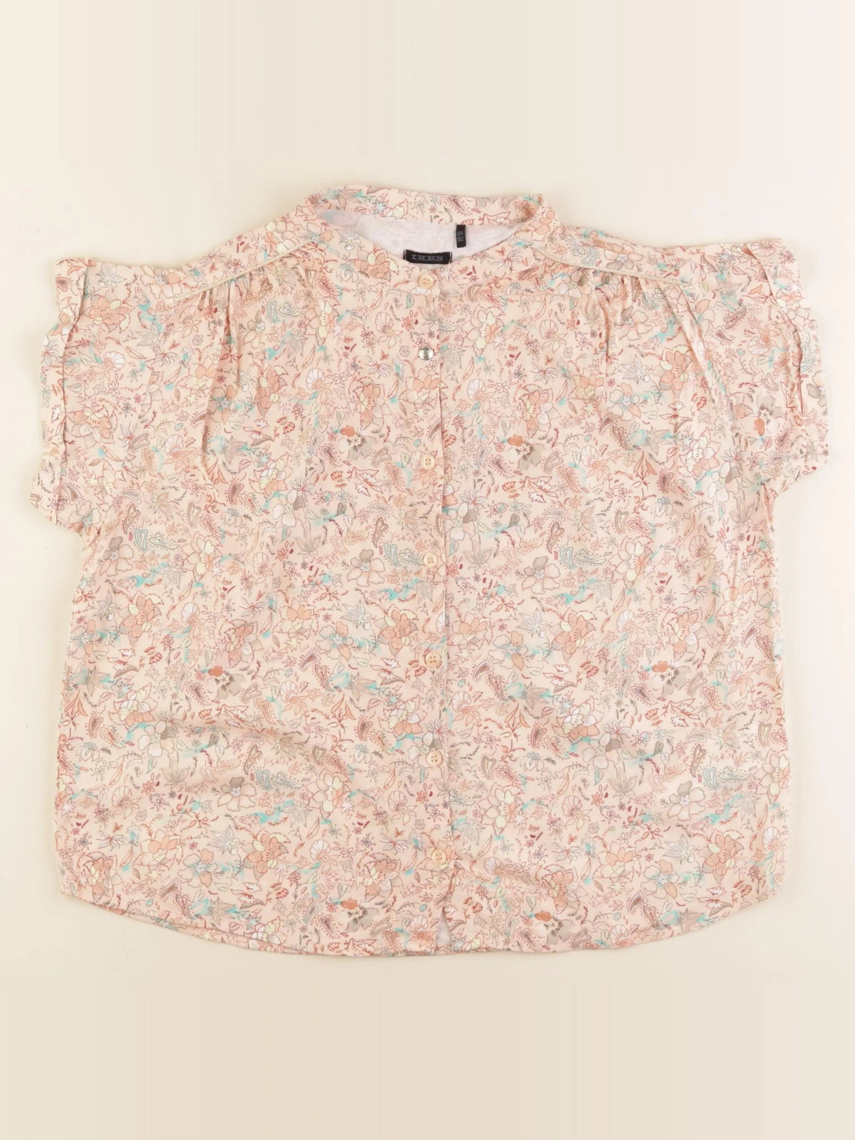 IKKS - blouse rose - 12 ans