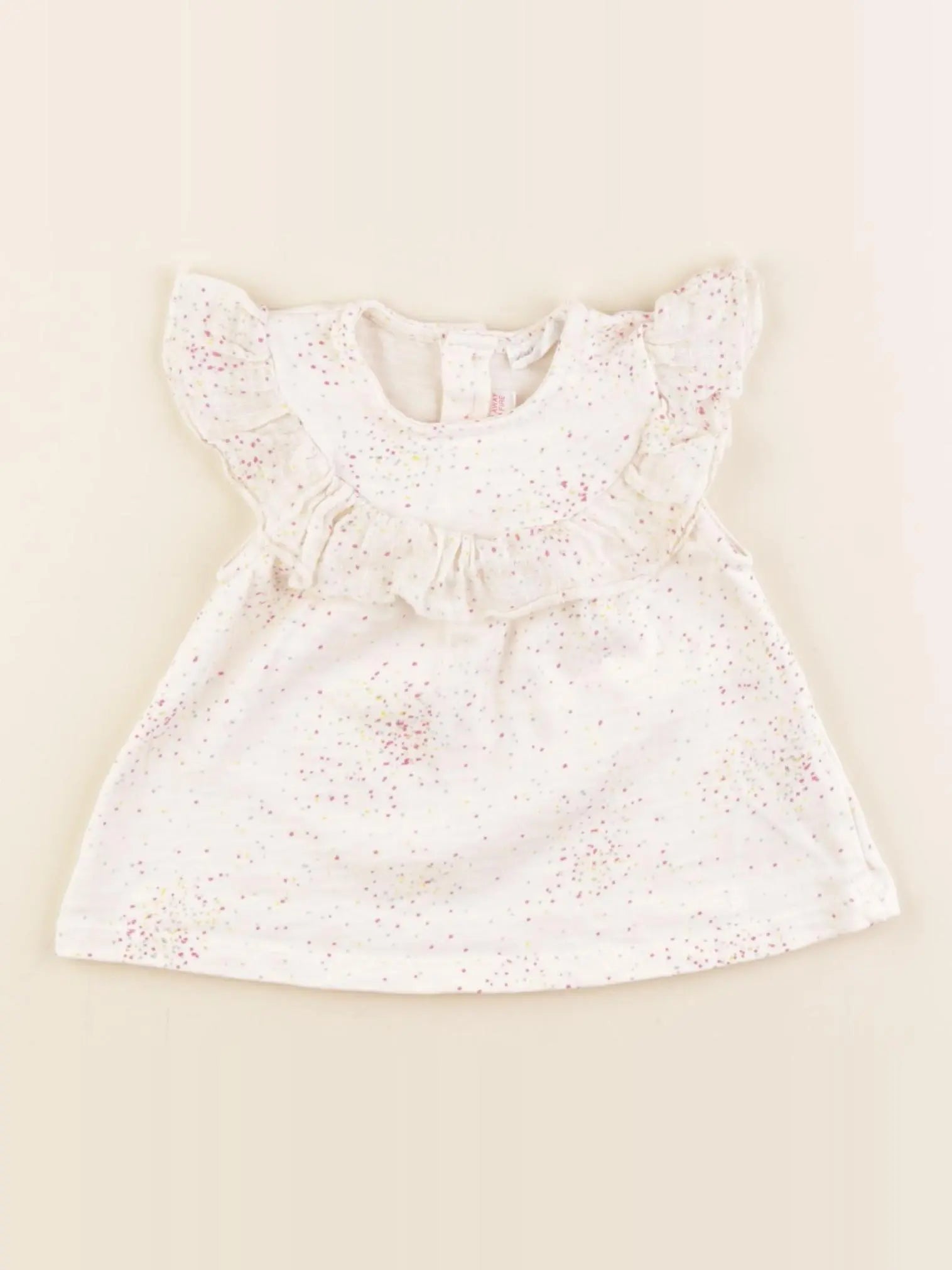 Zara - blouse beige - 1/3 mois