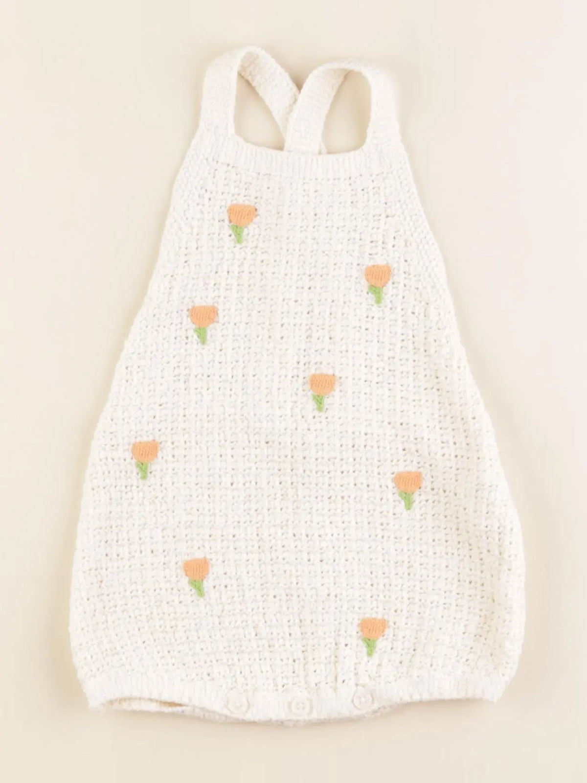 Zara - combinaison blanc, orange - 9/12 mois