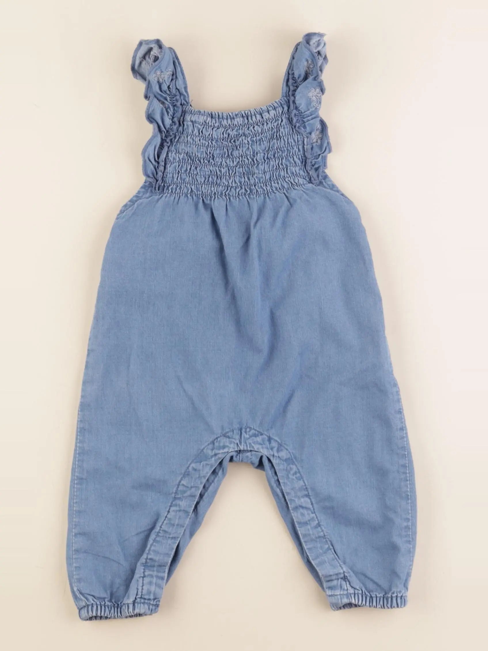 Zara - combinaison bleu - 3/6 mois