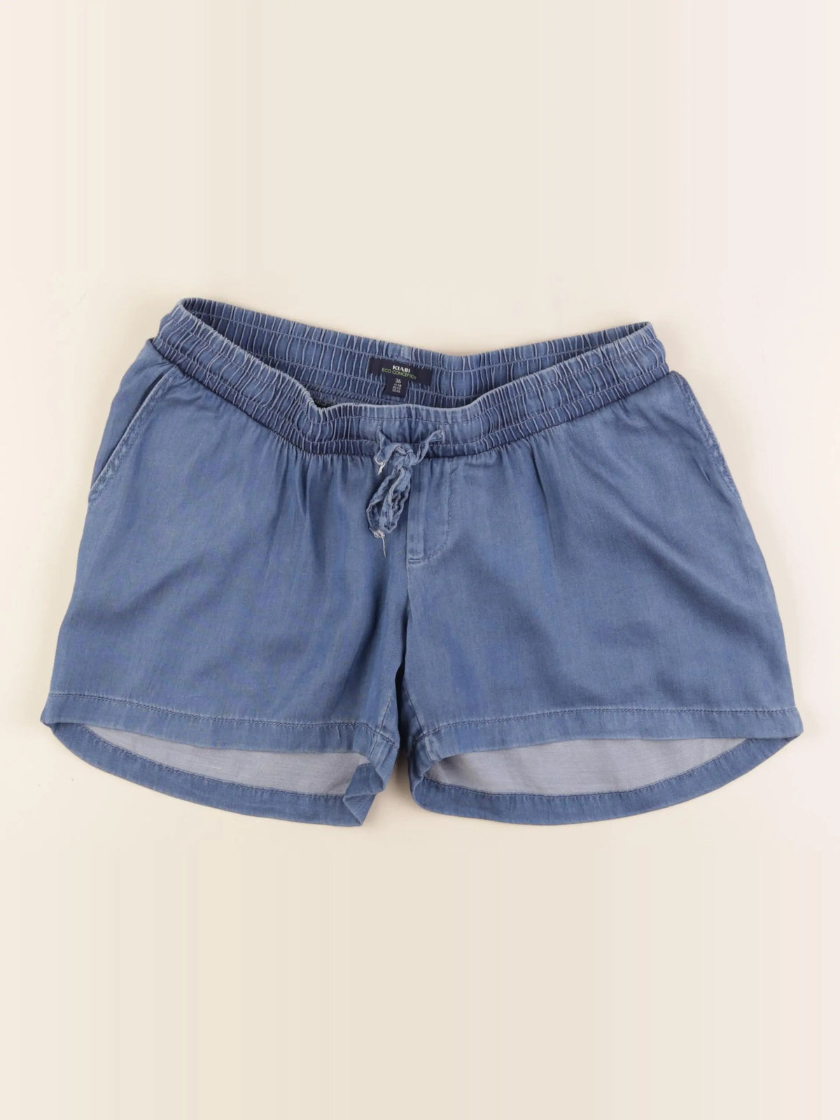 Kiabi - short grossesse bleu - 36