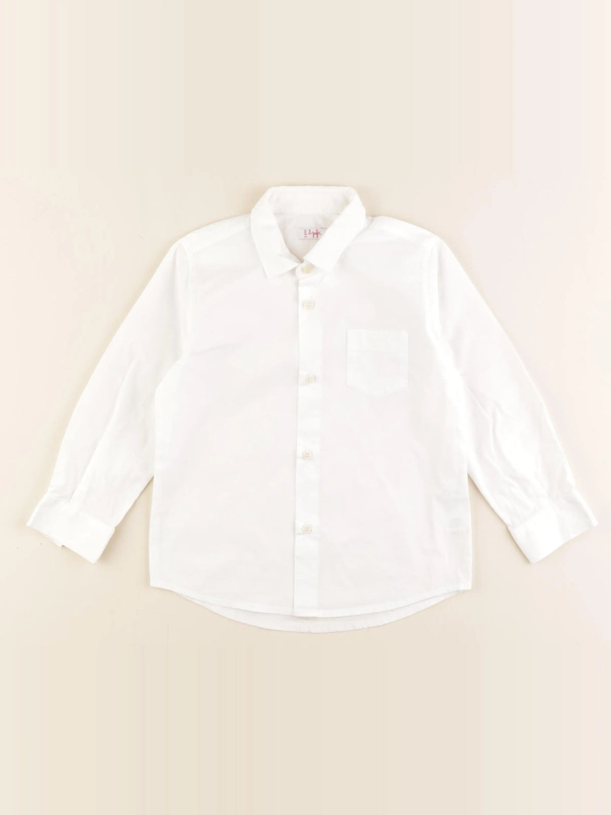 Il Gufo - chemise blanc - 3 ans