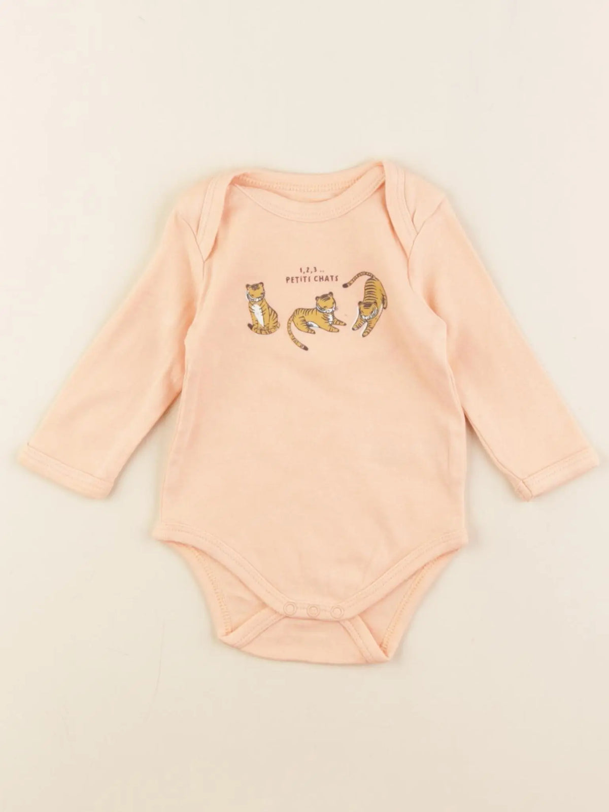 Vertbaudet - body rose - 3 mois