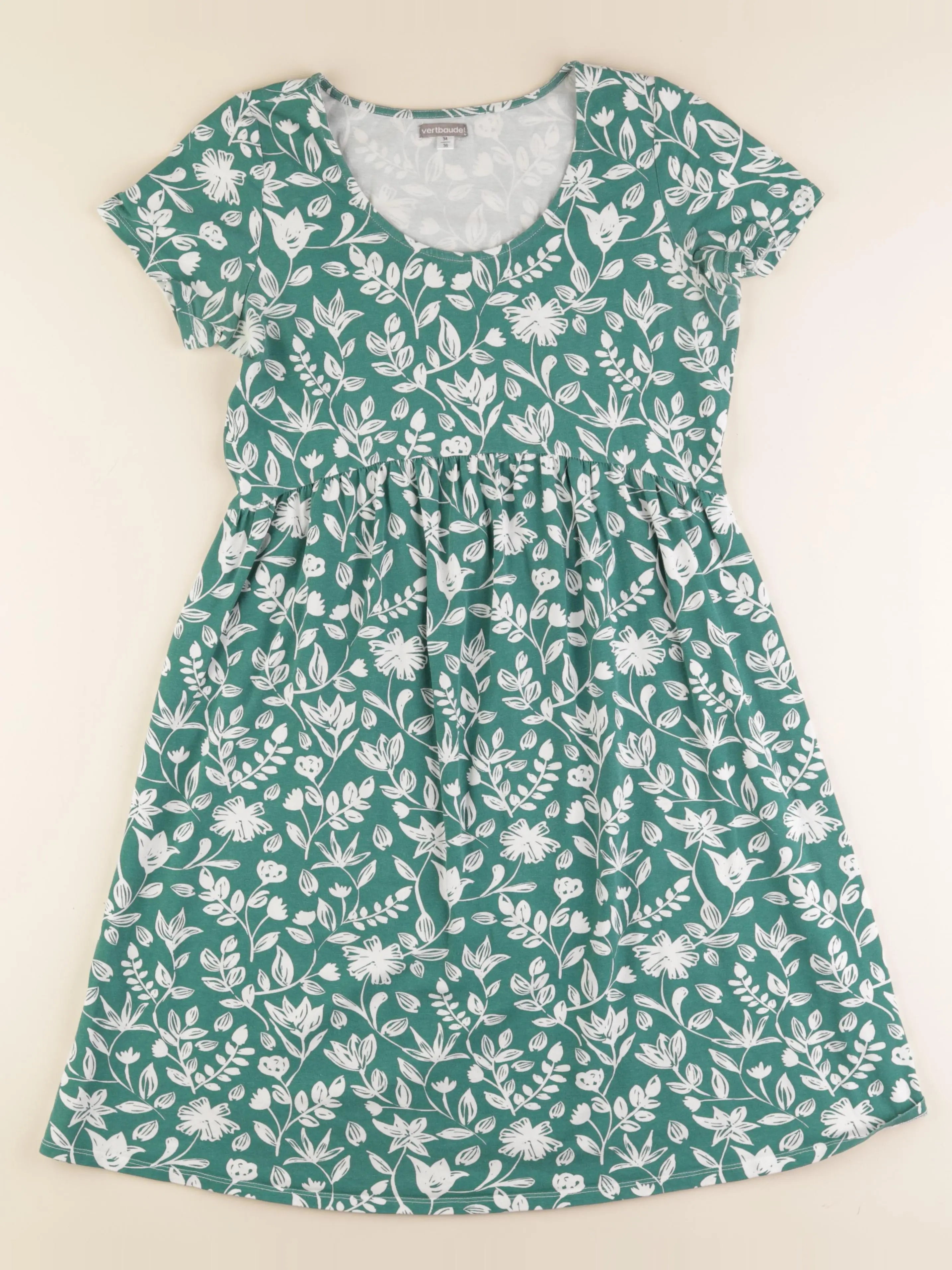 Vertbaudet - robe grossesse, grossesse vert - 34 à 36