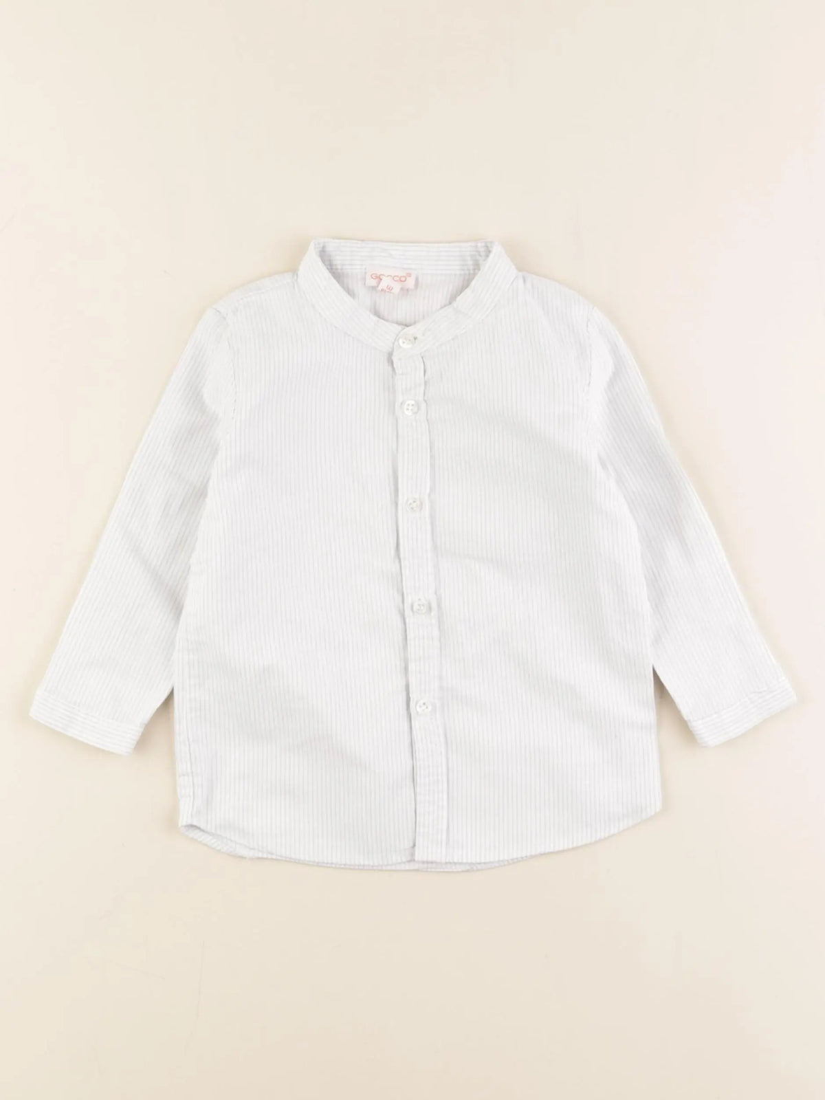 Gocco - chemise bleu - 12/18 mois