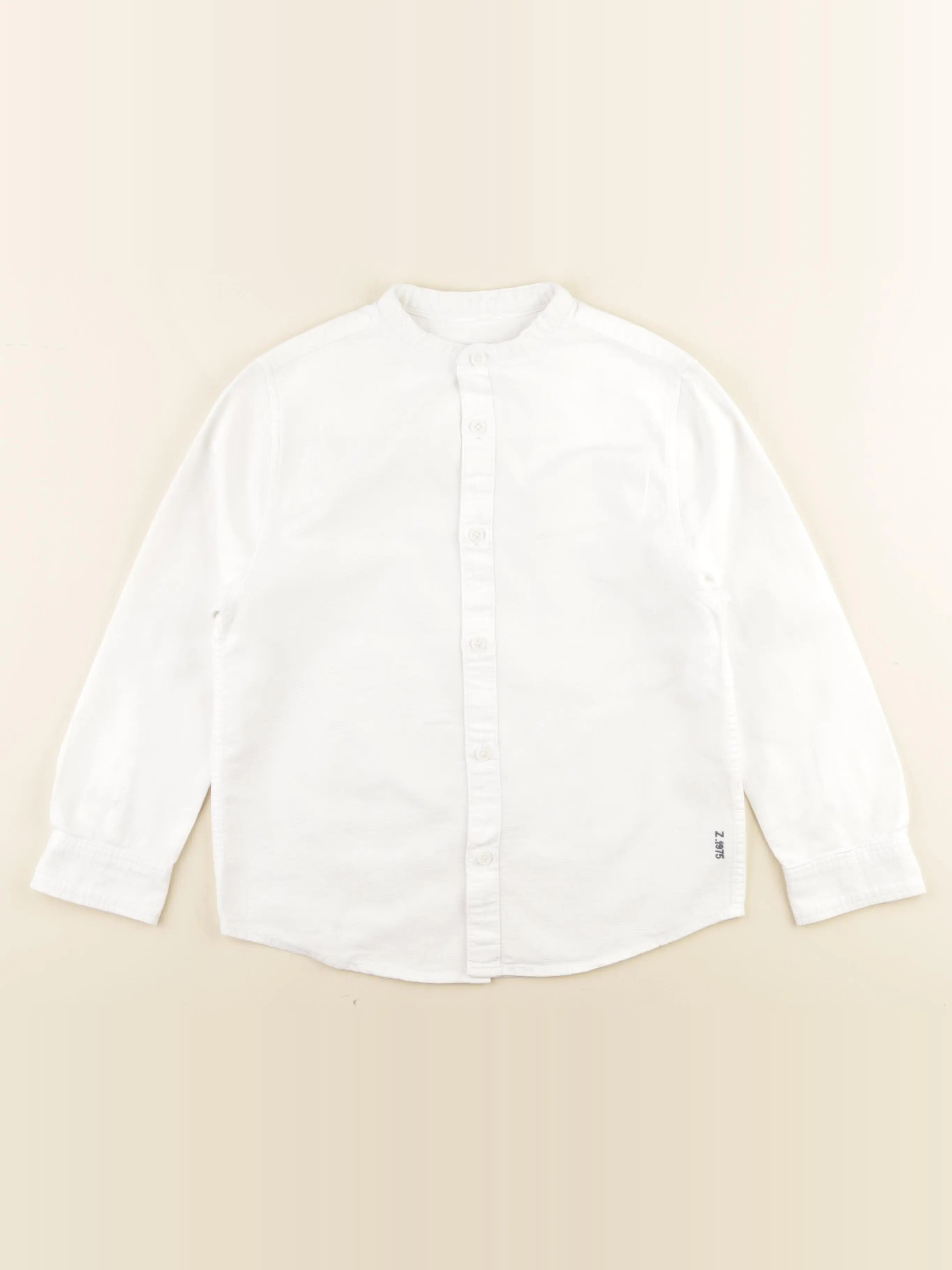 Zara - chemise blanc - 7 ans