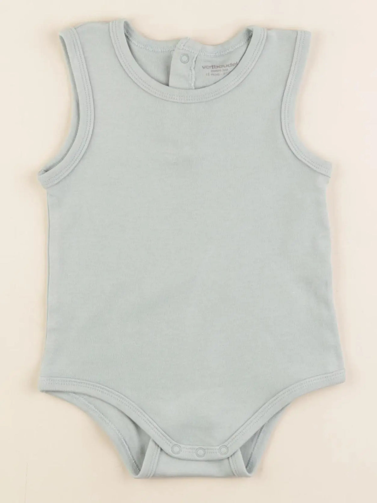 Vertbaudet - body vert - 18 mois