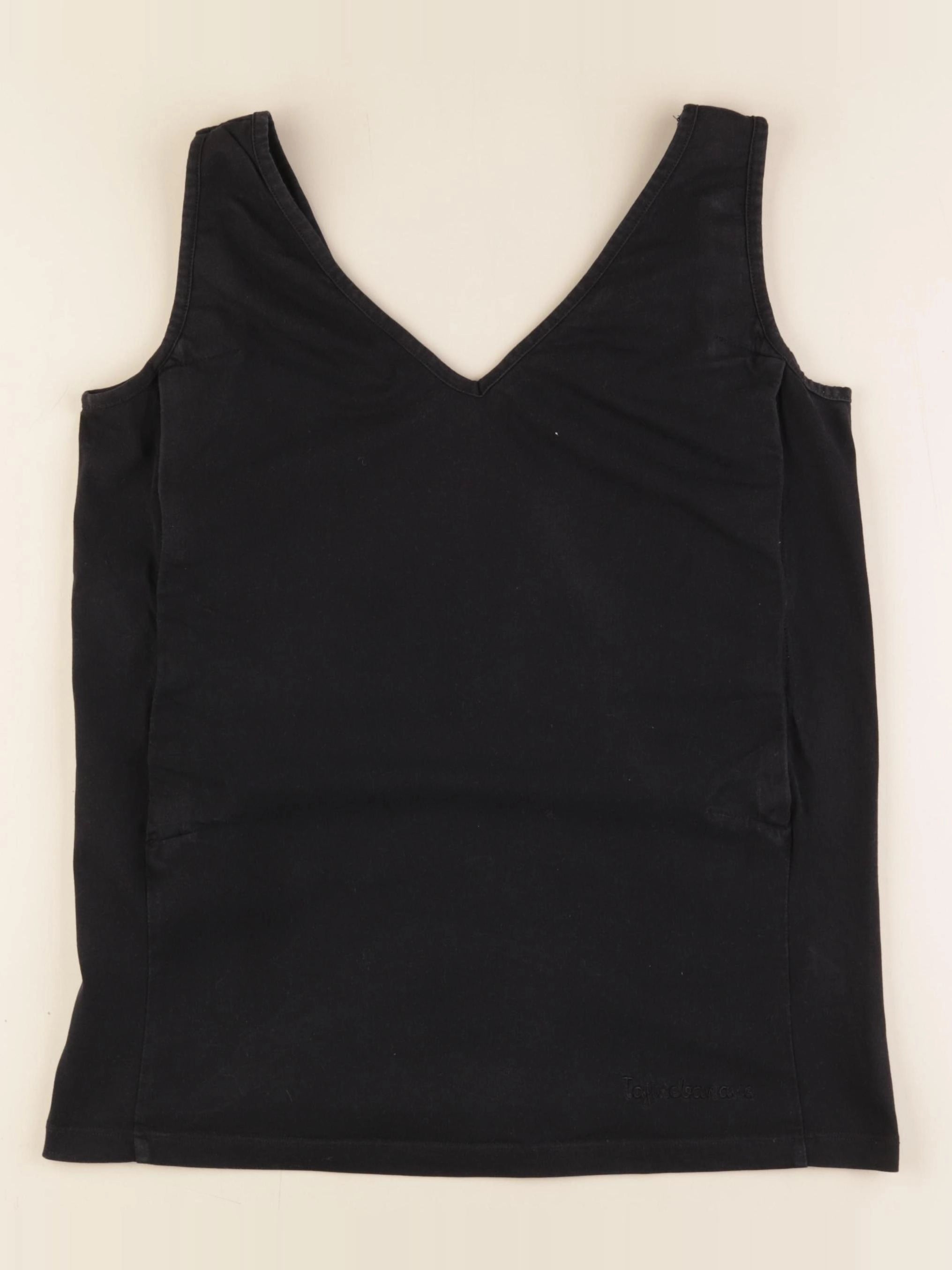 Tajine banane - débardeur allaitement, grossesse noir - 38 à 40