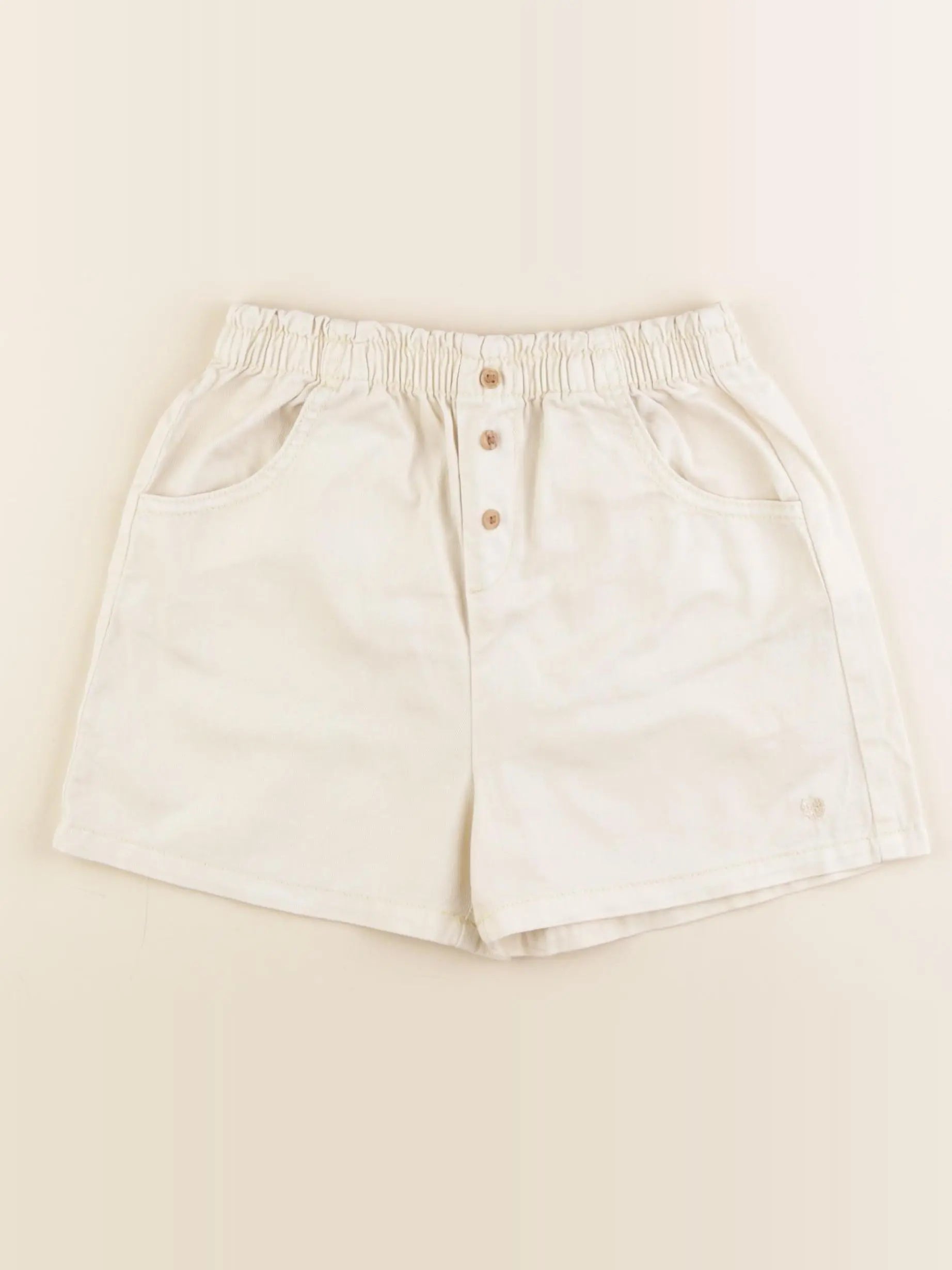 Vertbaudet - short blanc - 7 ans
