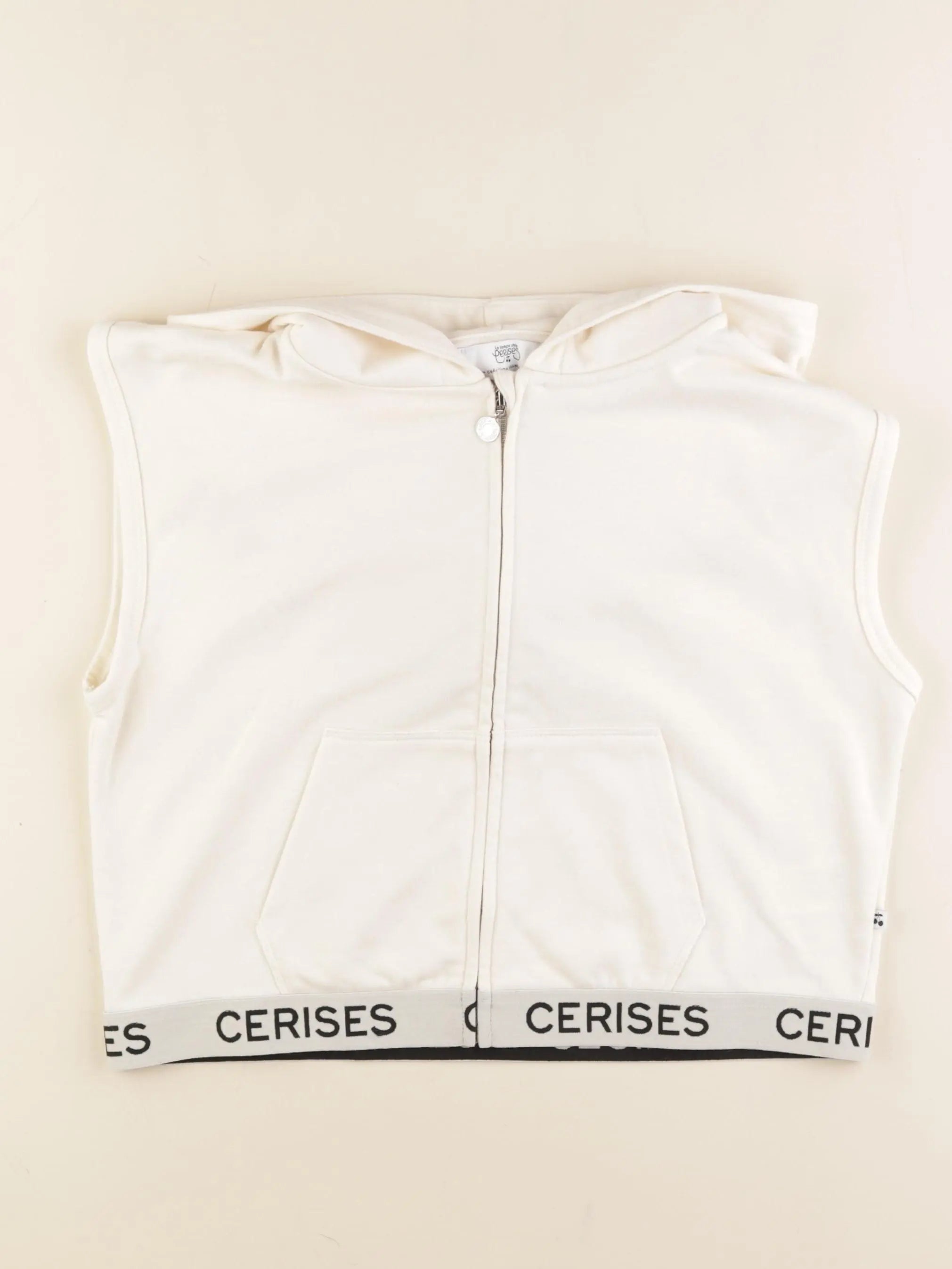 Le temps des cerises  - sweat blanc - 14 ans