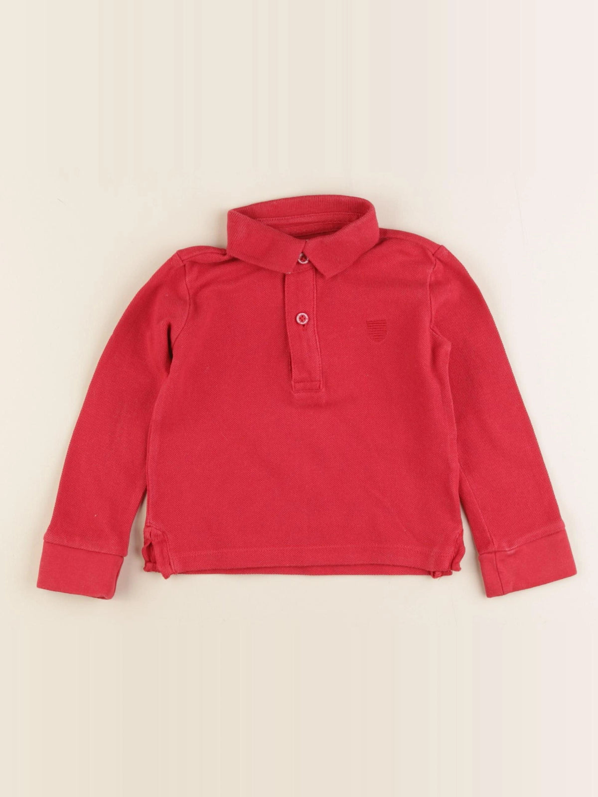 Zara - polo rouge - 6/9 mois