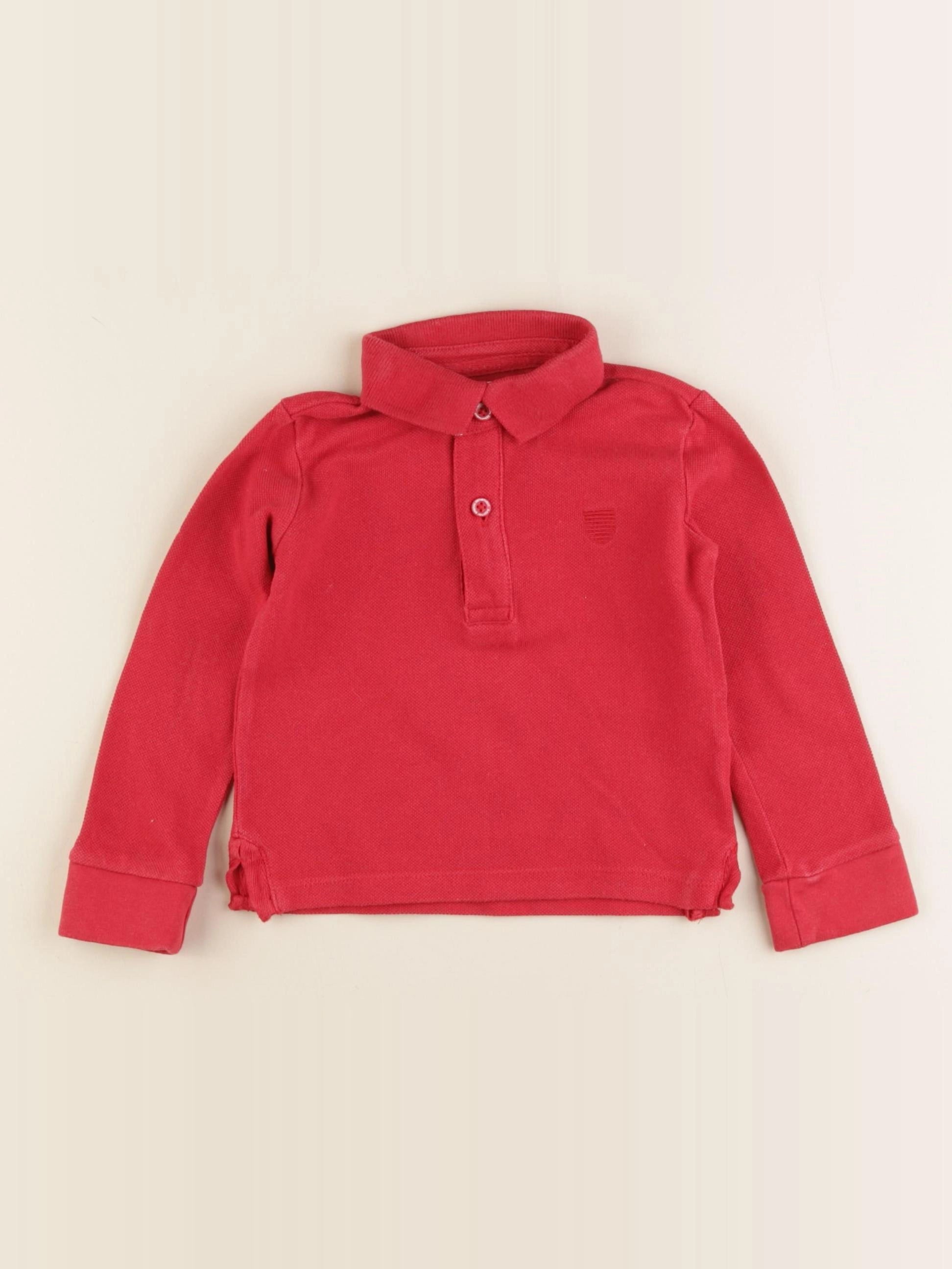 Zara - polo rouge - 6/9 mois
