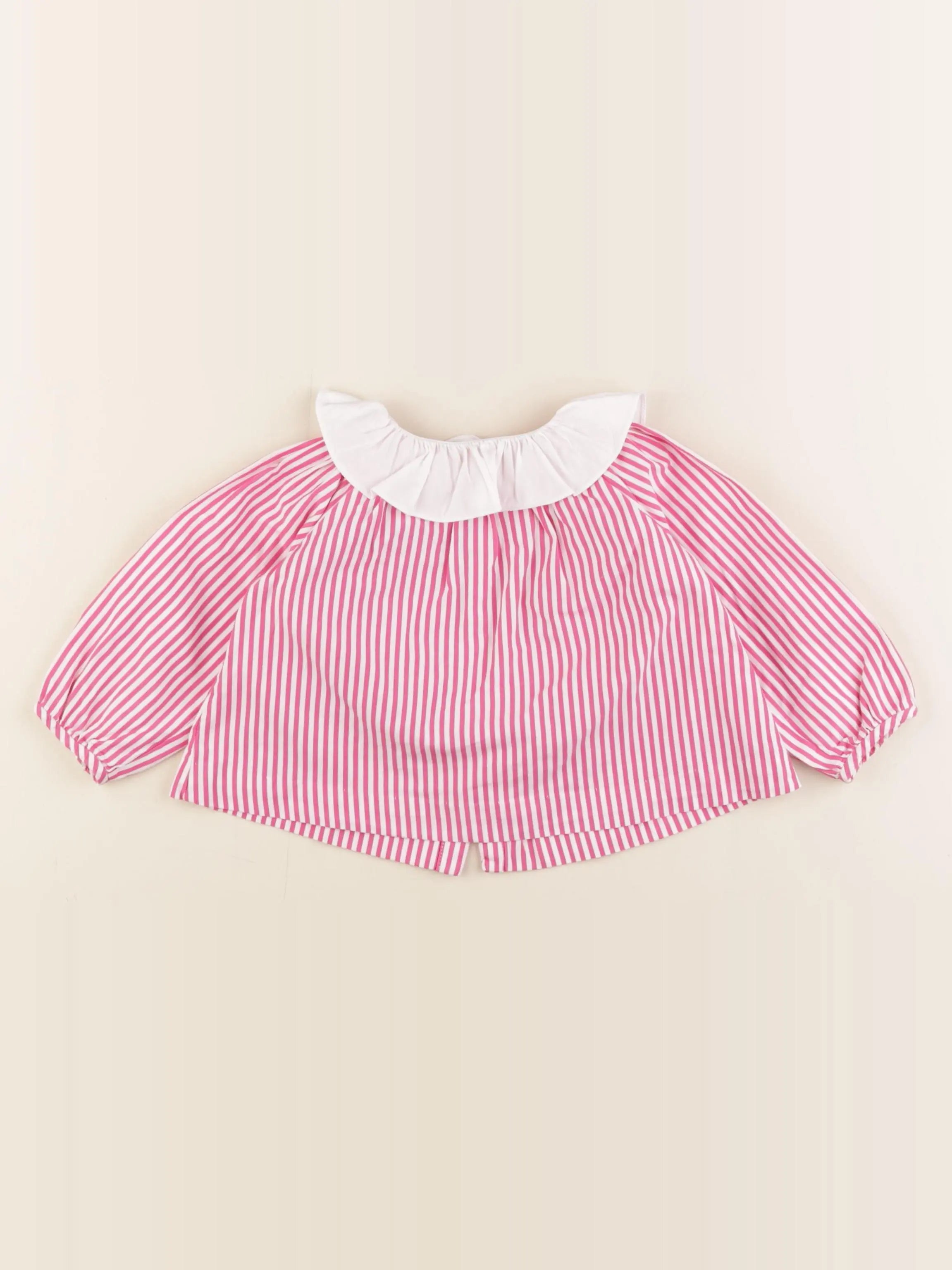 Jacadi - blouse rose - 12 mois