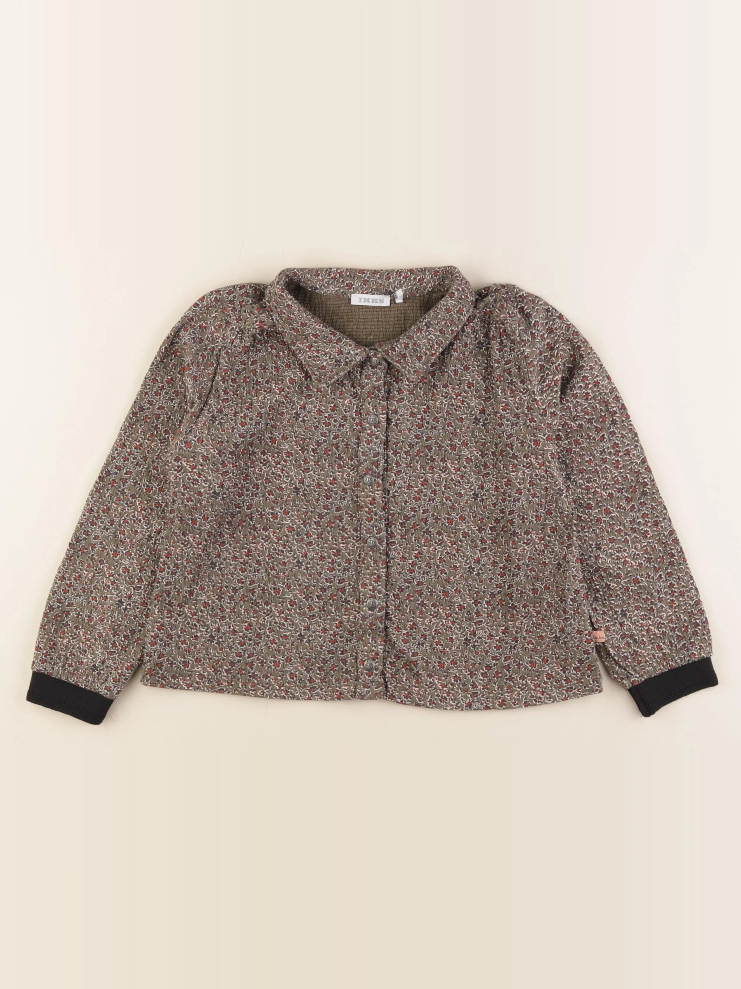 IKKS - blouse vert - 4 ans