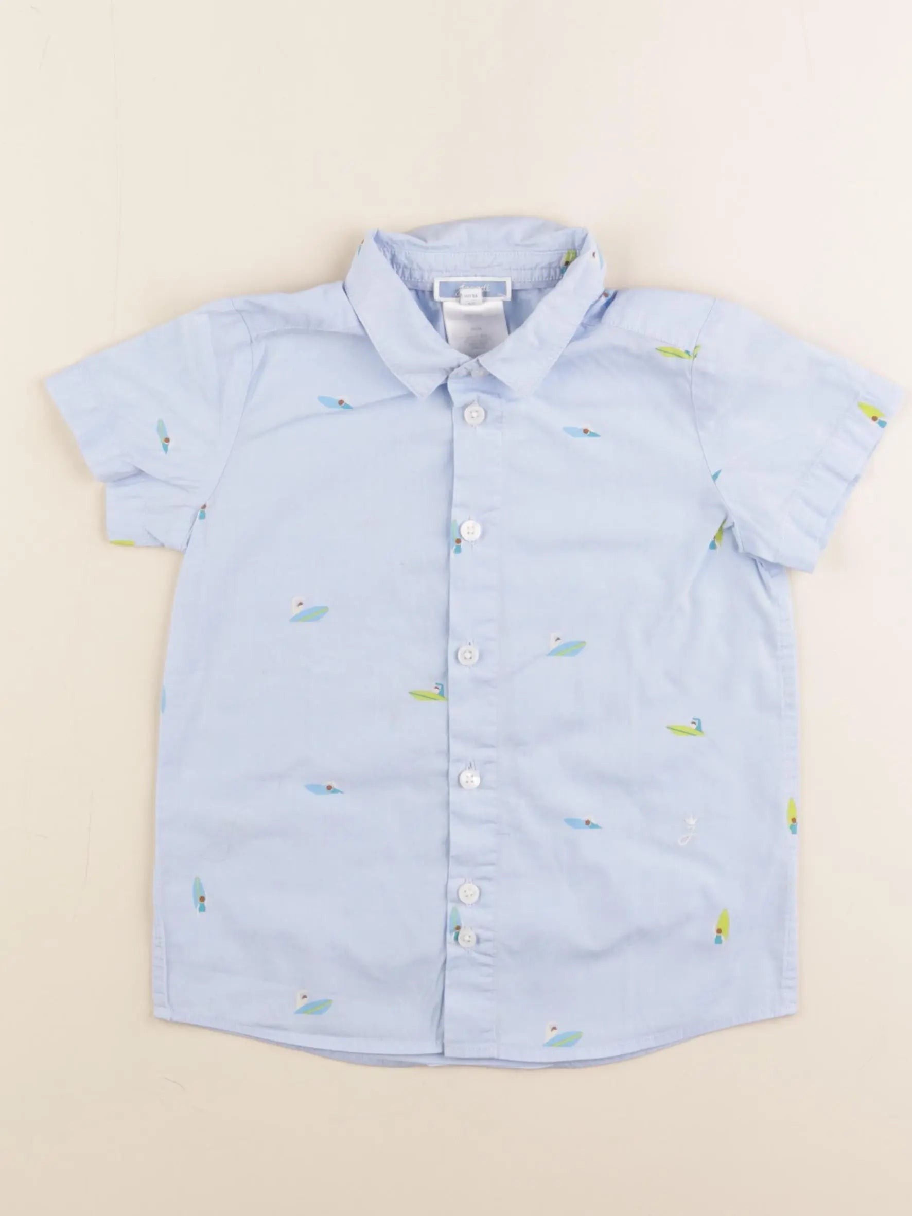 Jacadi - chemise bleu - 3 ans