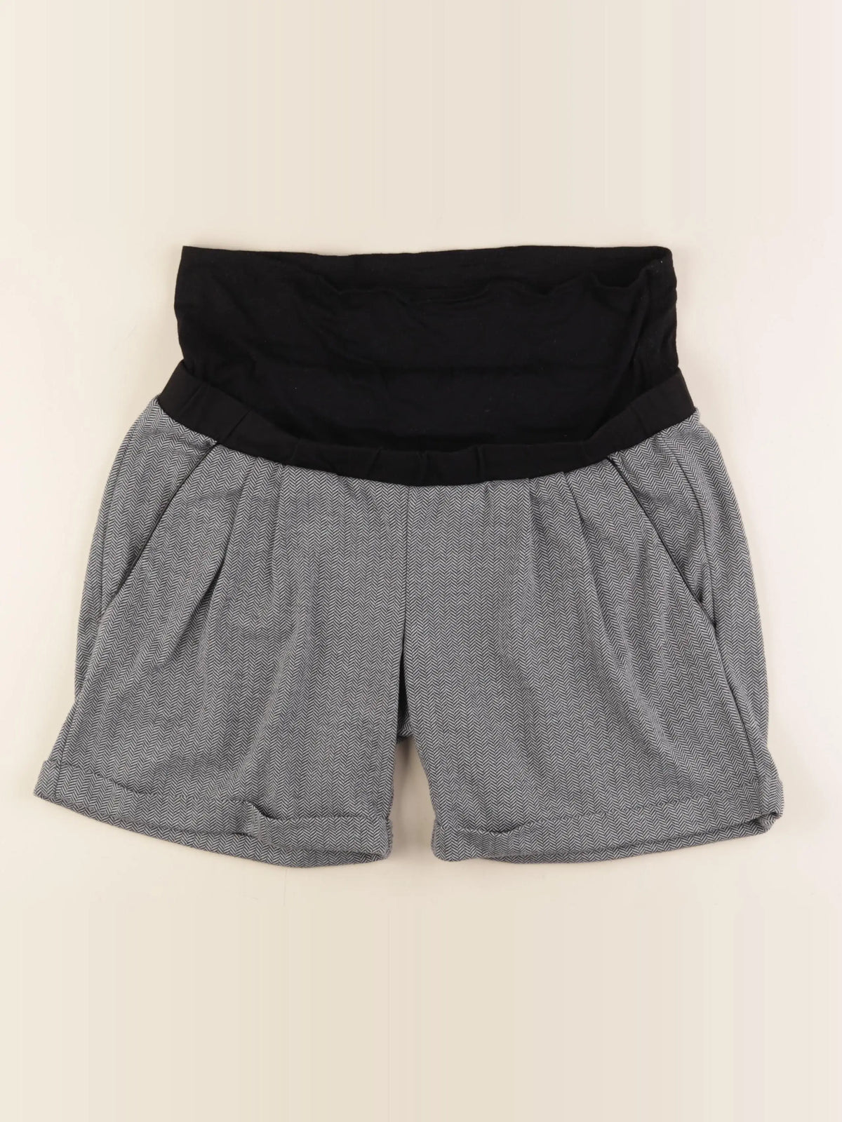 Envie de fraise - short grossesse gris - 42
