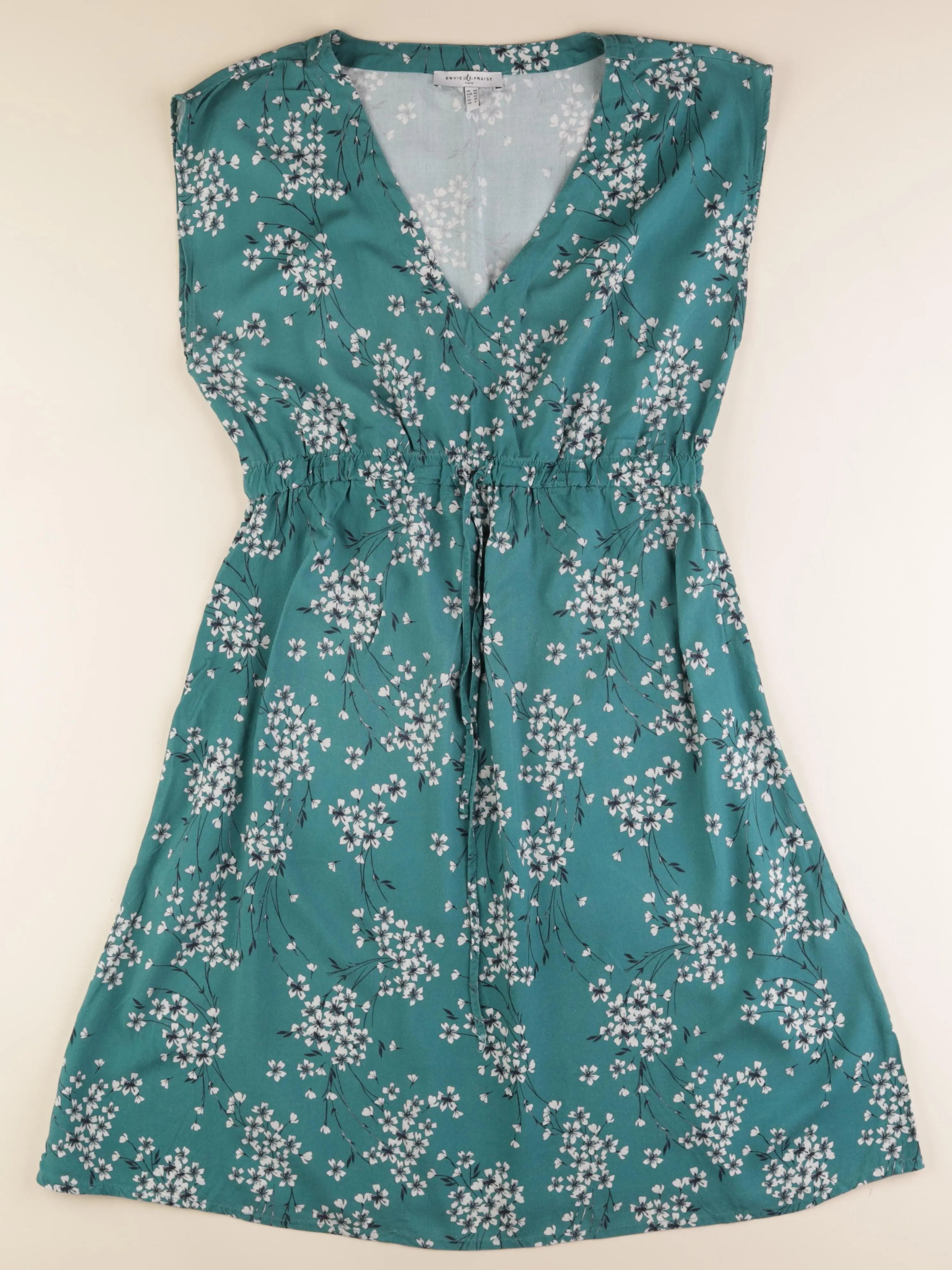 Envie de fraise - robe grossesse vert - 38