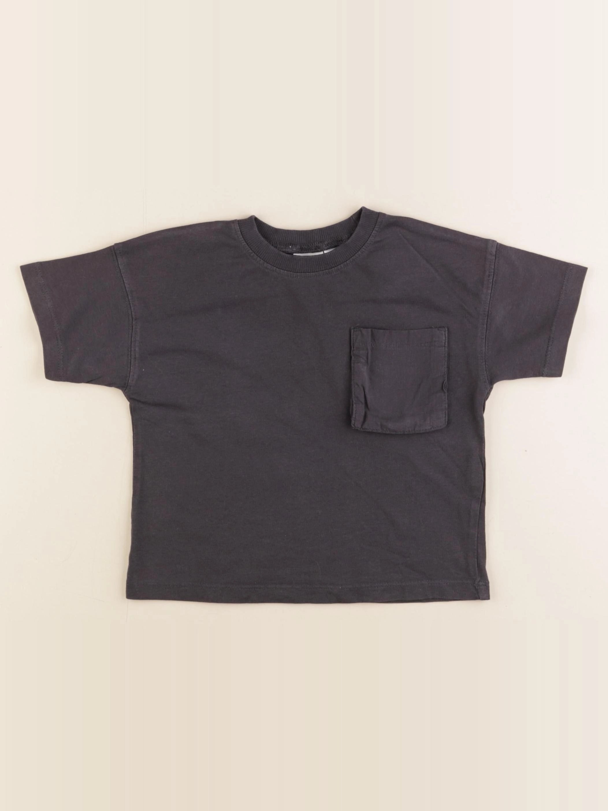 Zara - tee-shirt gris - 12/18 mois